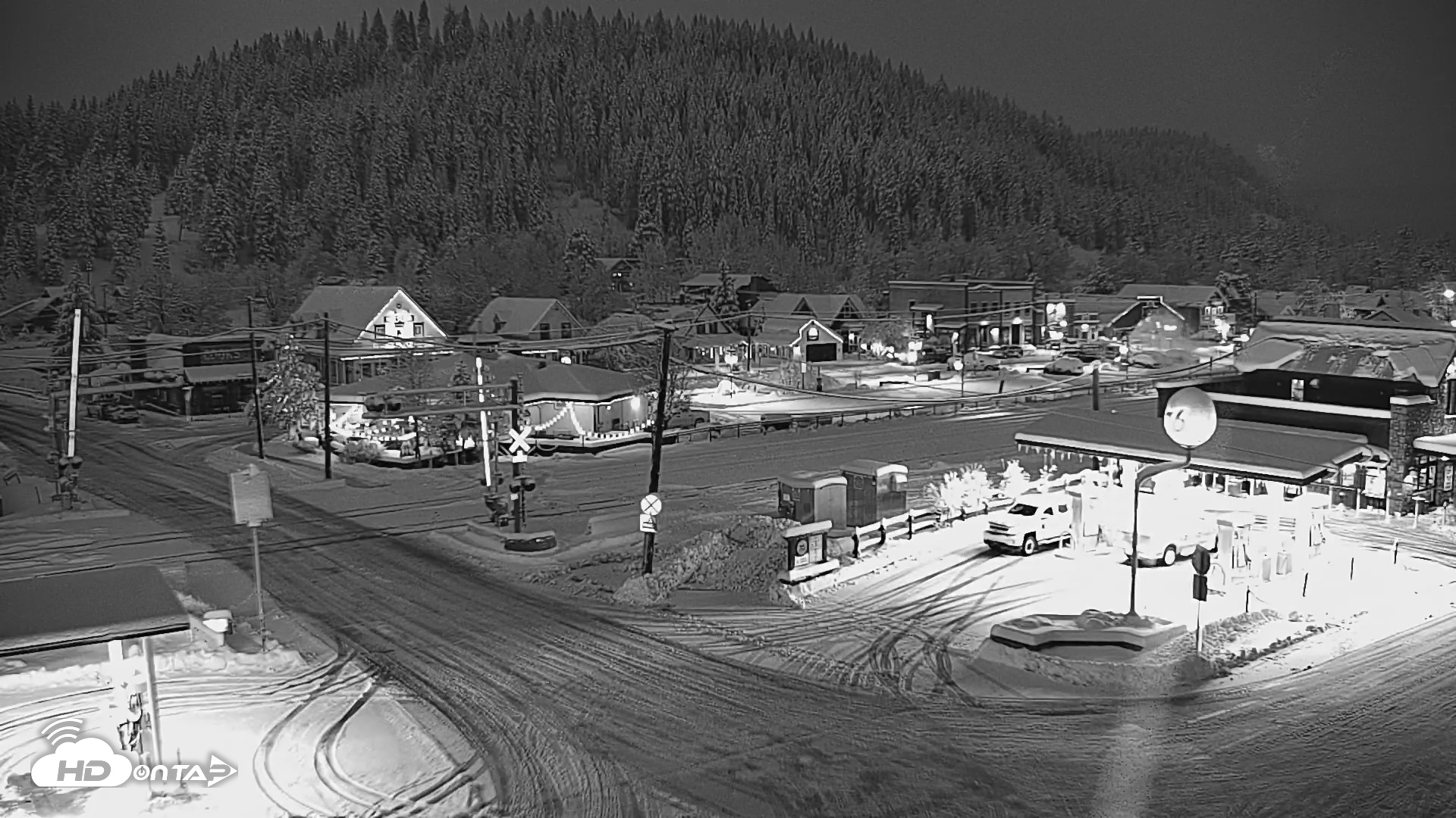 Snapshot of Downtown Truckee California Live Webcam taken Mar 13, 2025, 6:51am PDT