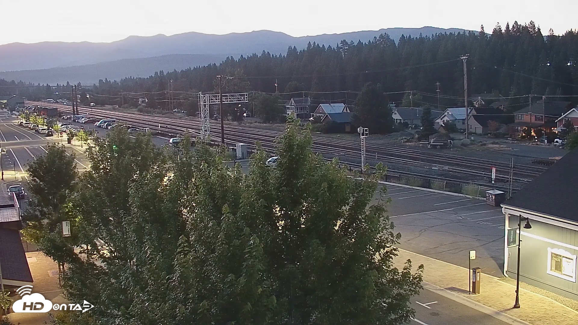 Snapshot of Downtown Truckee California Live Webcam taken Jul 23, 2026, 5:22am PDT
