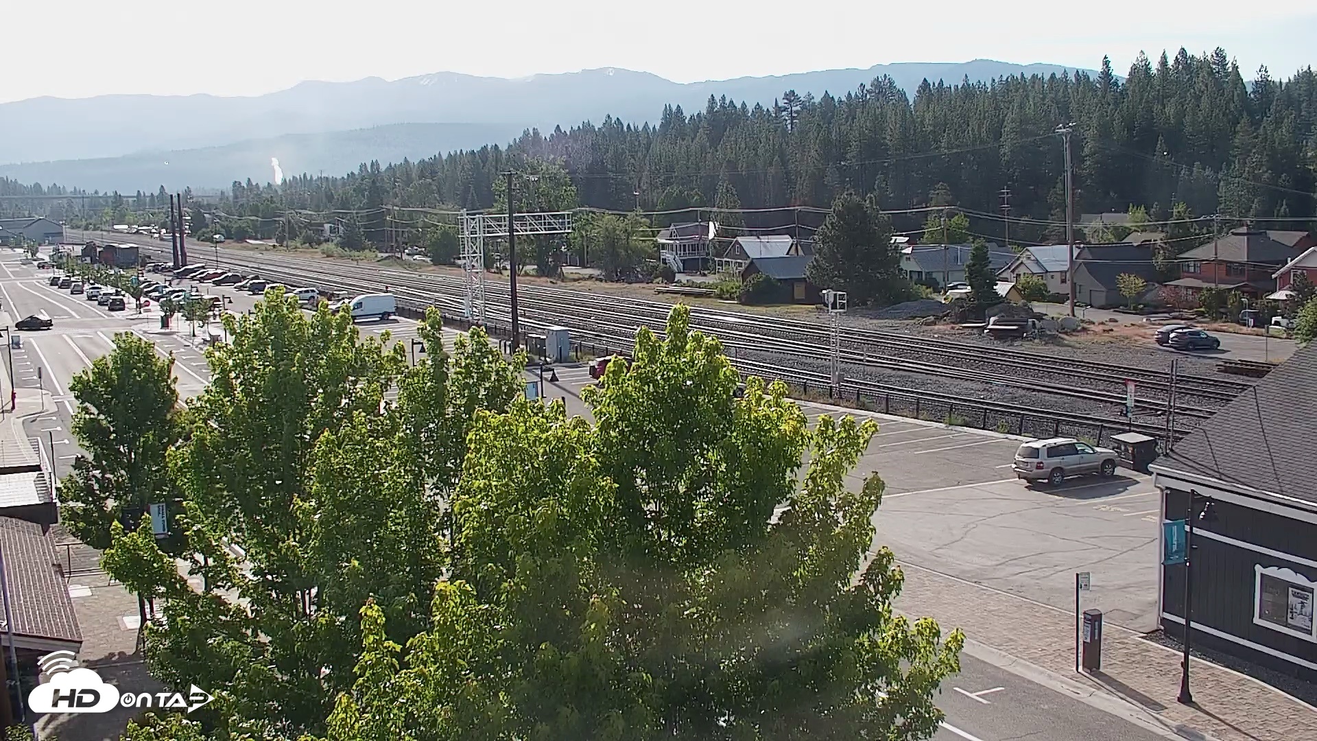 Snapshot of Downtown Truckee California Live Webcam taken Jun 8, 2026, 8:00am PDT