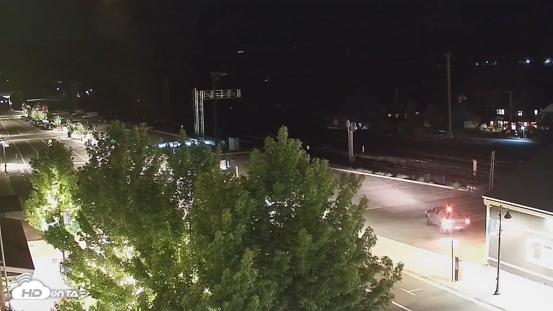Snapshot of Downtown Truckee California Live Webcam taken Jun 7, 2026, 10:20pm PDT