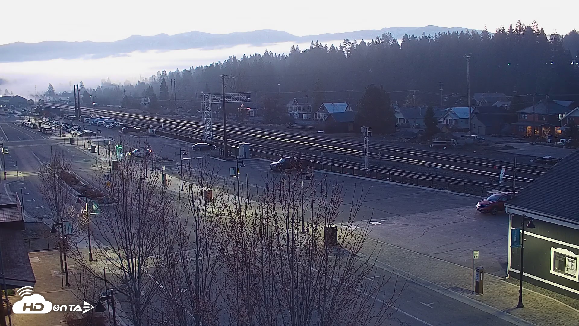 Snapshot of Downtown Truckee California Live Webcam taken Mar 18, 2026, 6:46am PDT