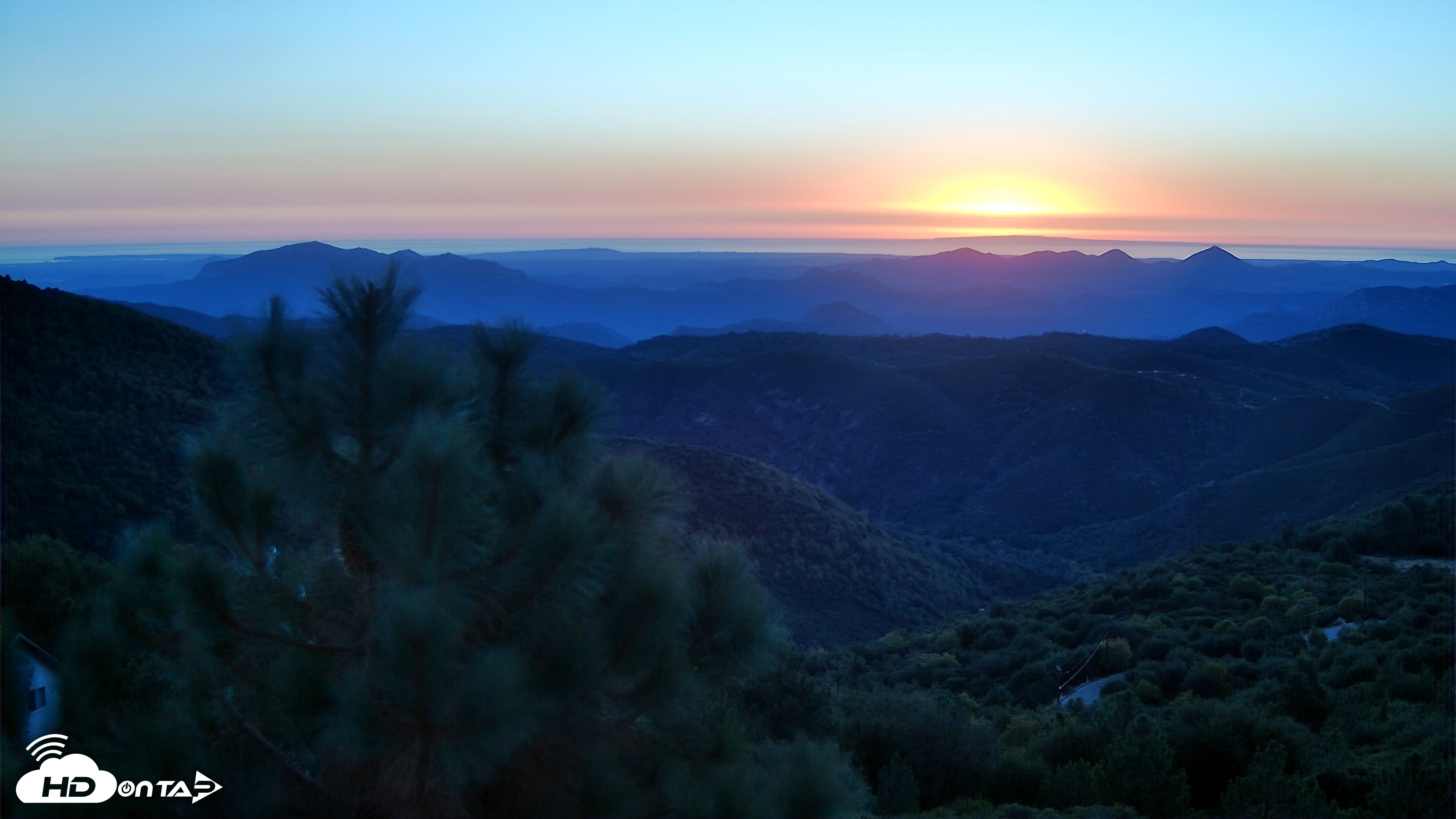 Snapshot of Cuyamaca Mountain Live Weather Cam taken Oct 4, 2026, 6:32pm PDT