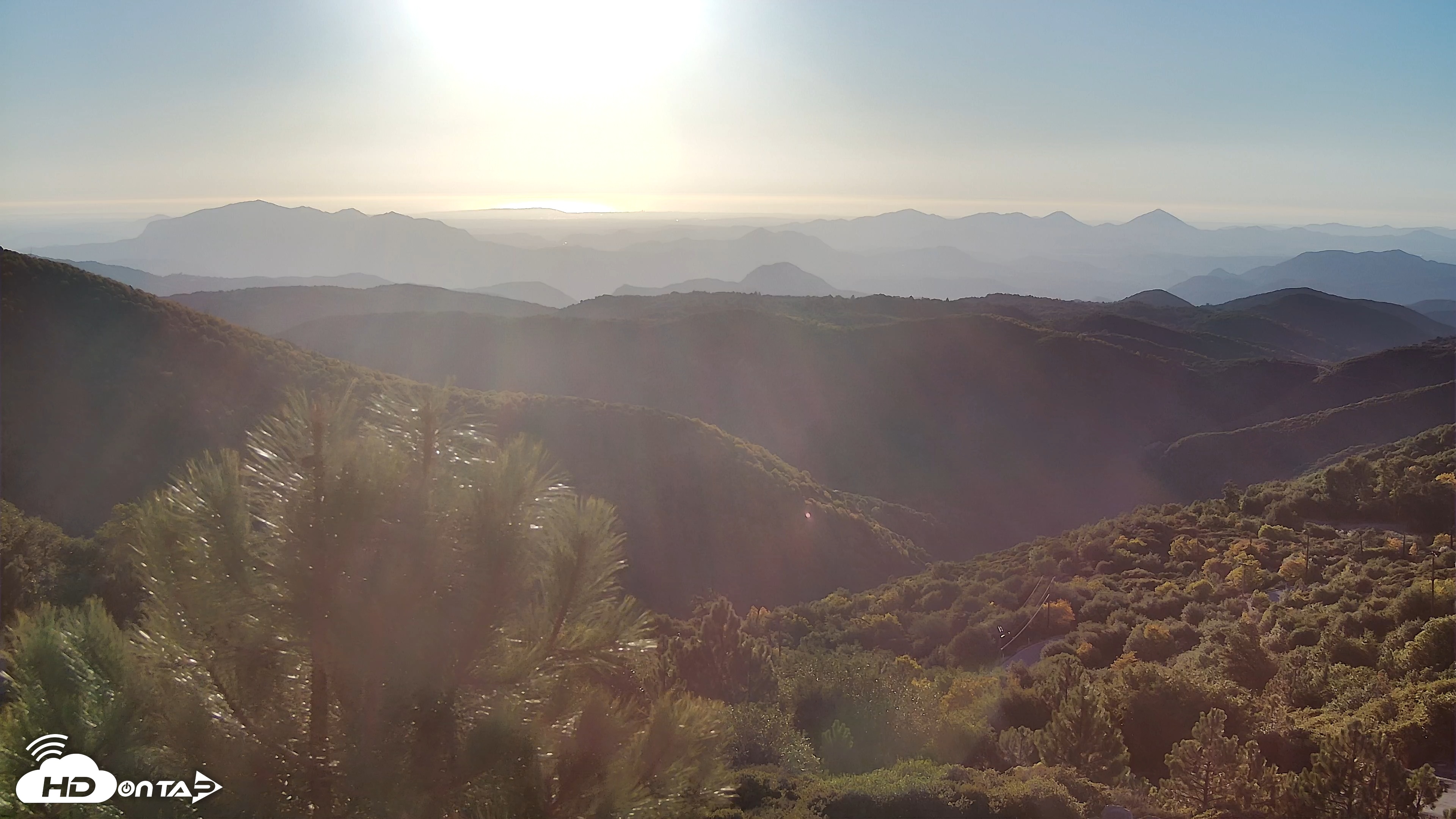 Snapshot of Cuyamaca Mountain Live Weather Cam taken Oct 16, 2025, 5:35pm PDT