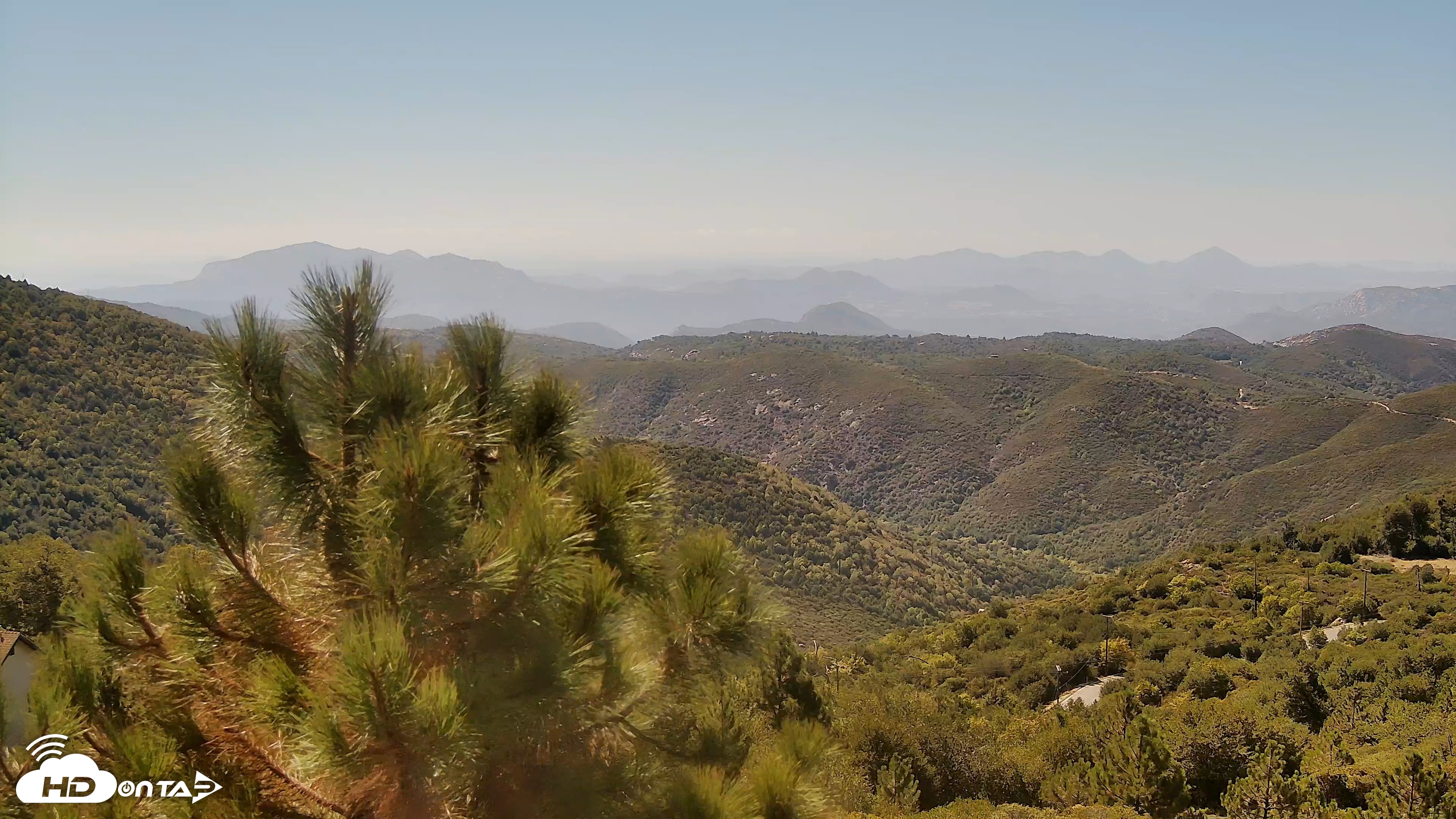 Snapshot of Cuyamaca Mountain Live Weather Cam taken Sep 22, 2026, 2:19pm PDT