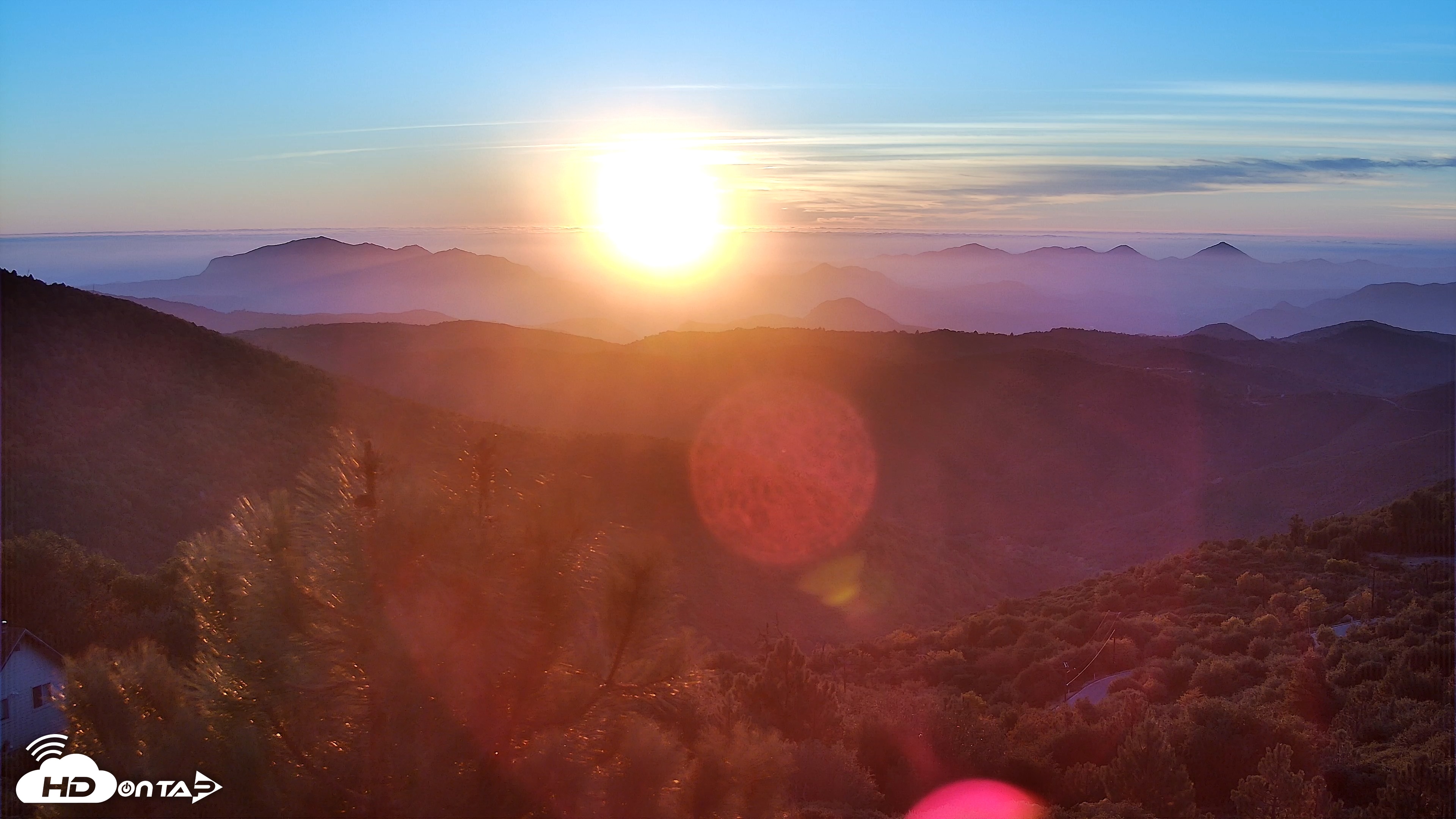 Snapshot of Cuyamaca Mountain Live Weather Cam taken Oct 25, 2025, 6:03pm PDT
