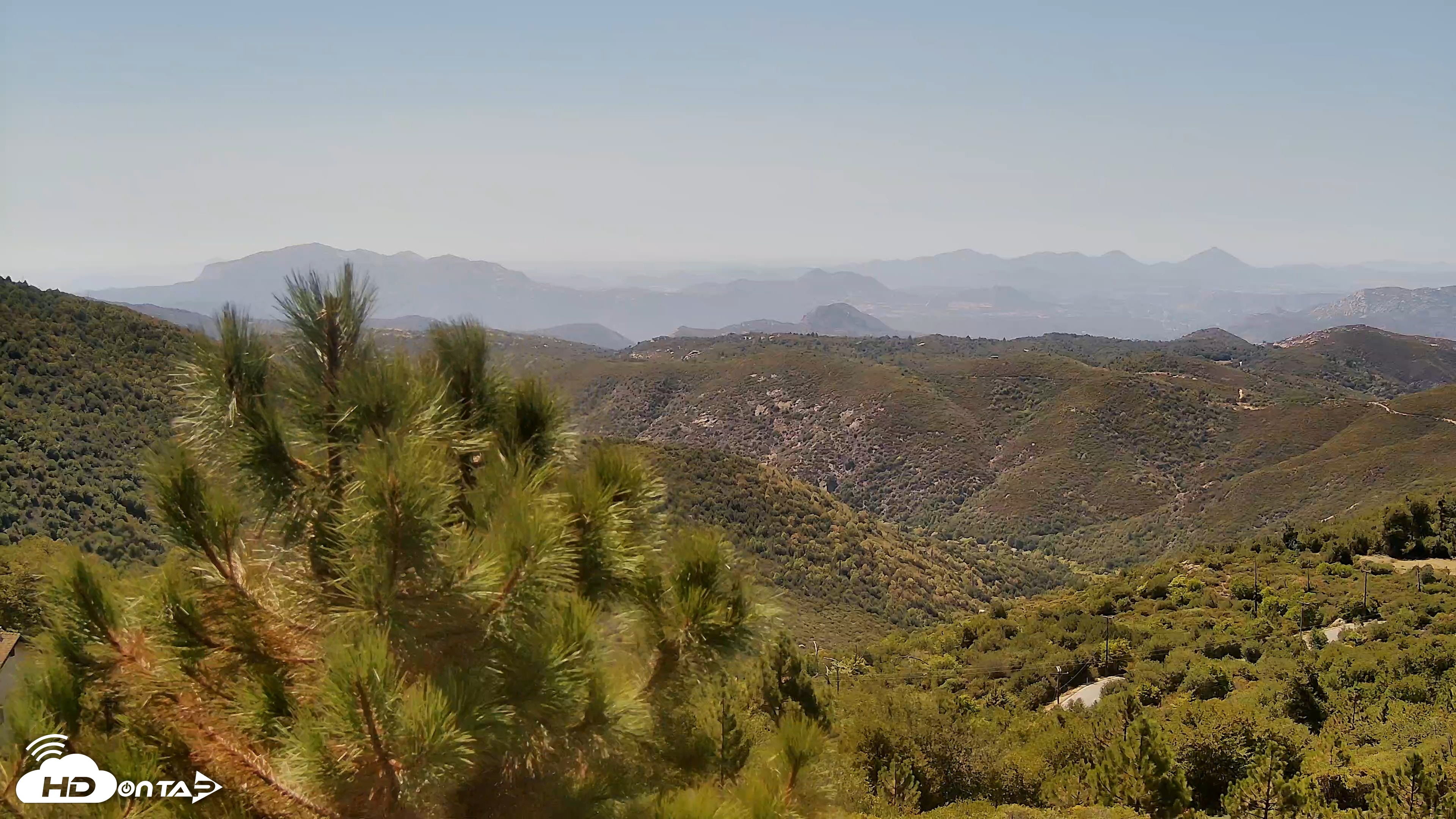 Snapshot of Cuyamaca Mountain Live Weather Cam taken Sep 1, 2026, 2:12pm PDT
