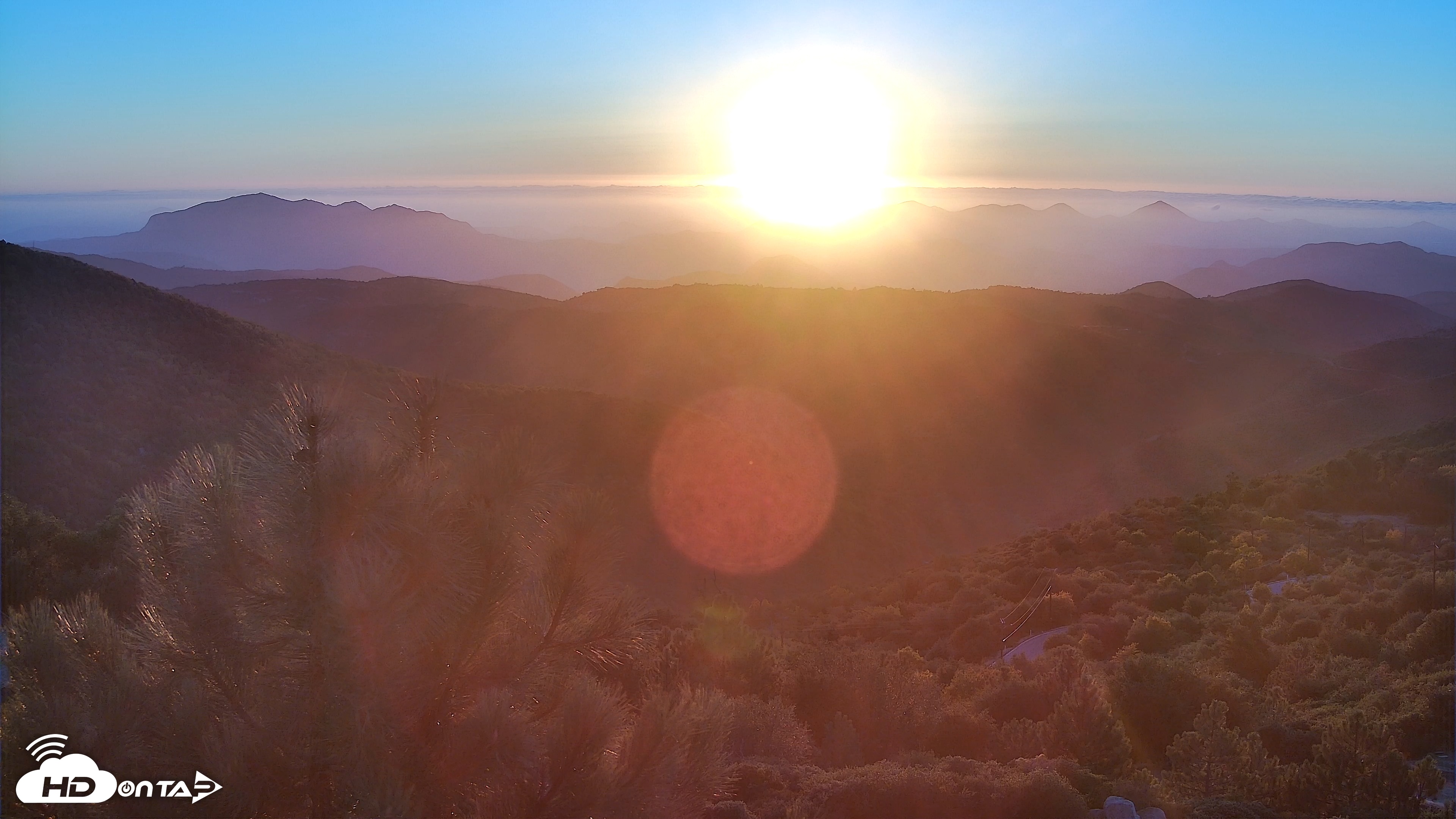 Snapshot of Cuyamaca Mountain Live Weather Cam taken Oct 11, 2025, 6:18pm PDT