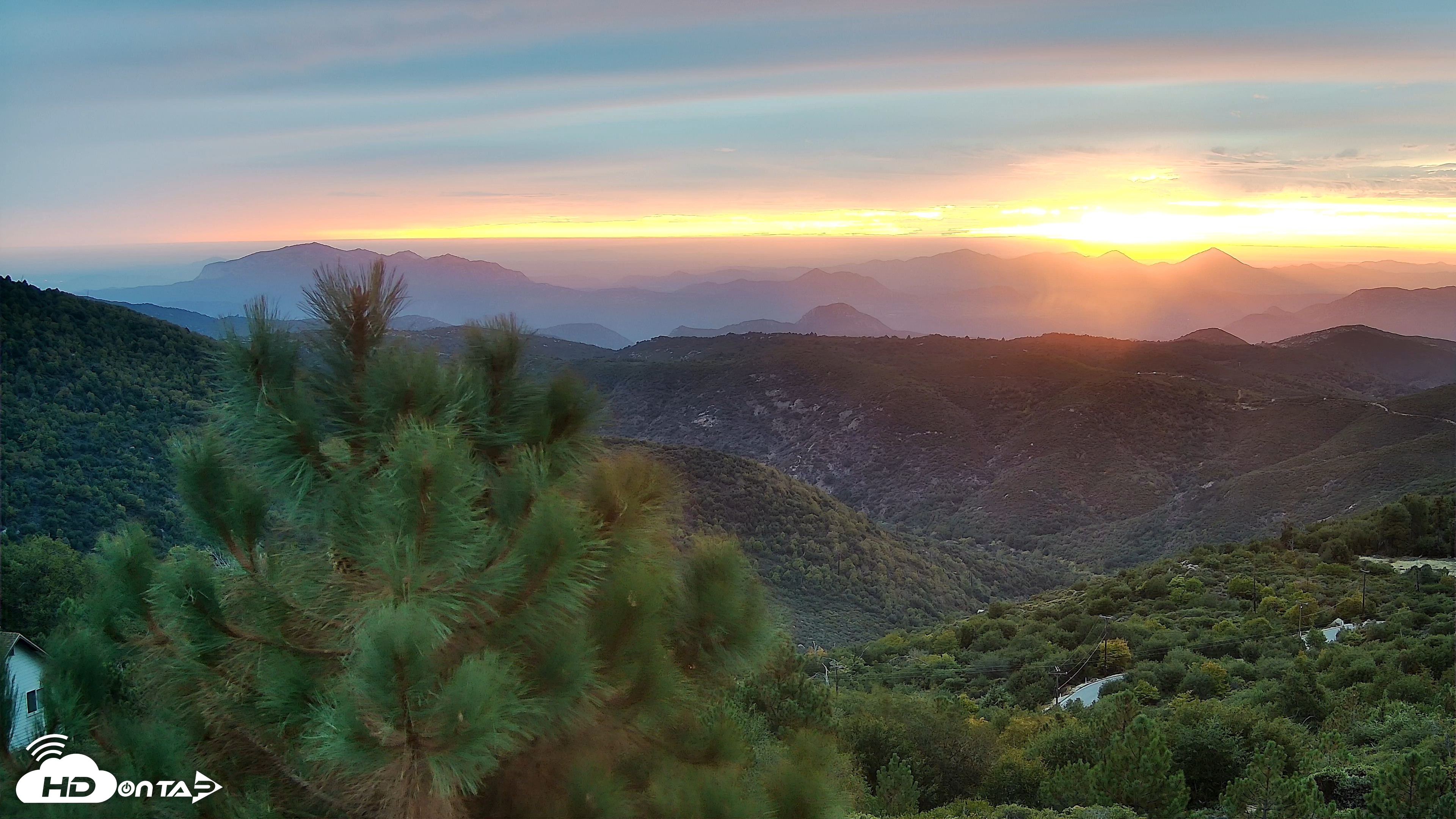 Snapshot of Cuyamaca Mountain Live Weather Cam taken Sep 27, 2026, 6:35pm PDT