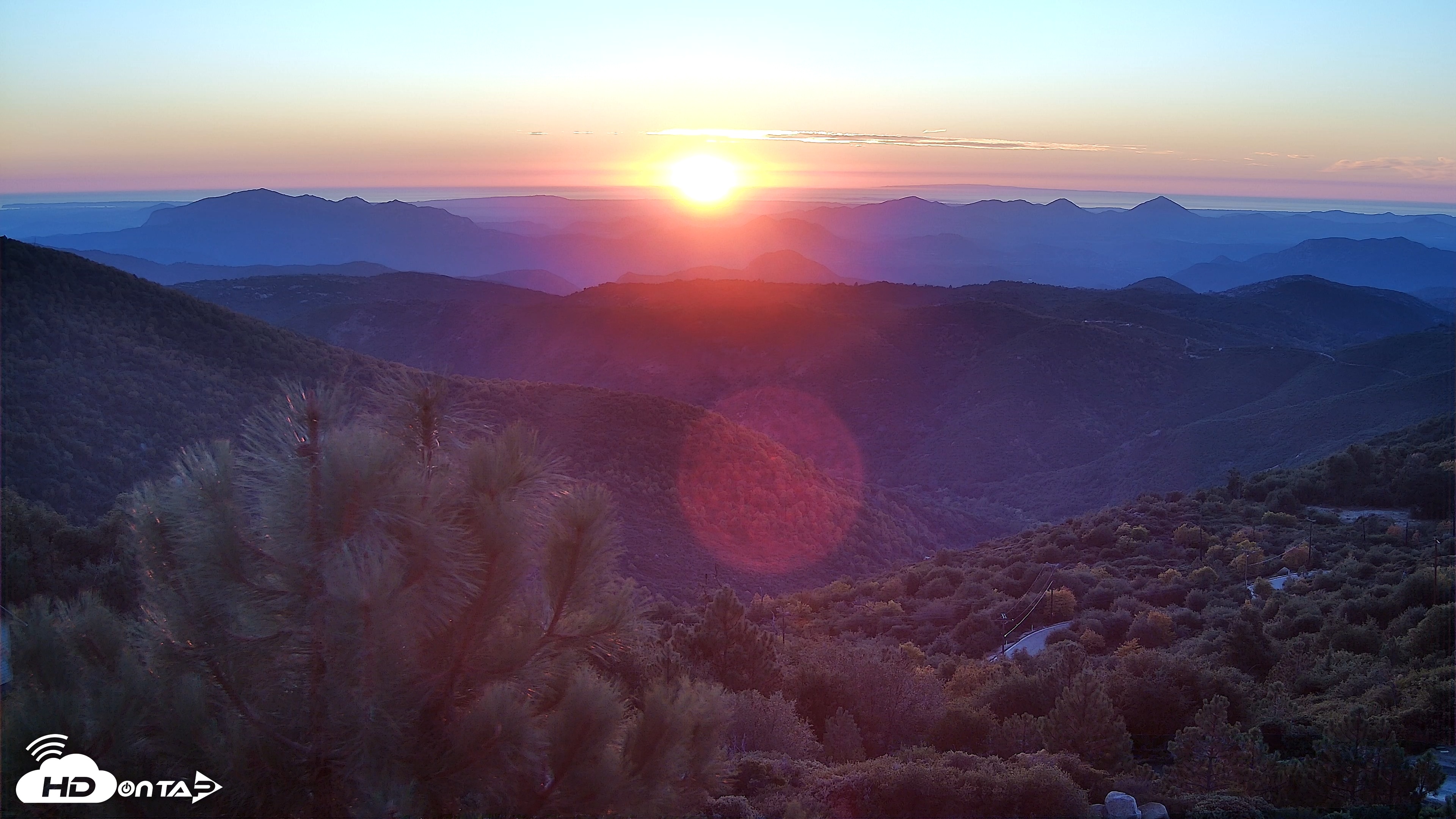 Snapshot of Cuyamaca Mountain Live Weather Cam taken Oct 19, 2025, 6:13pm PDT
