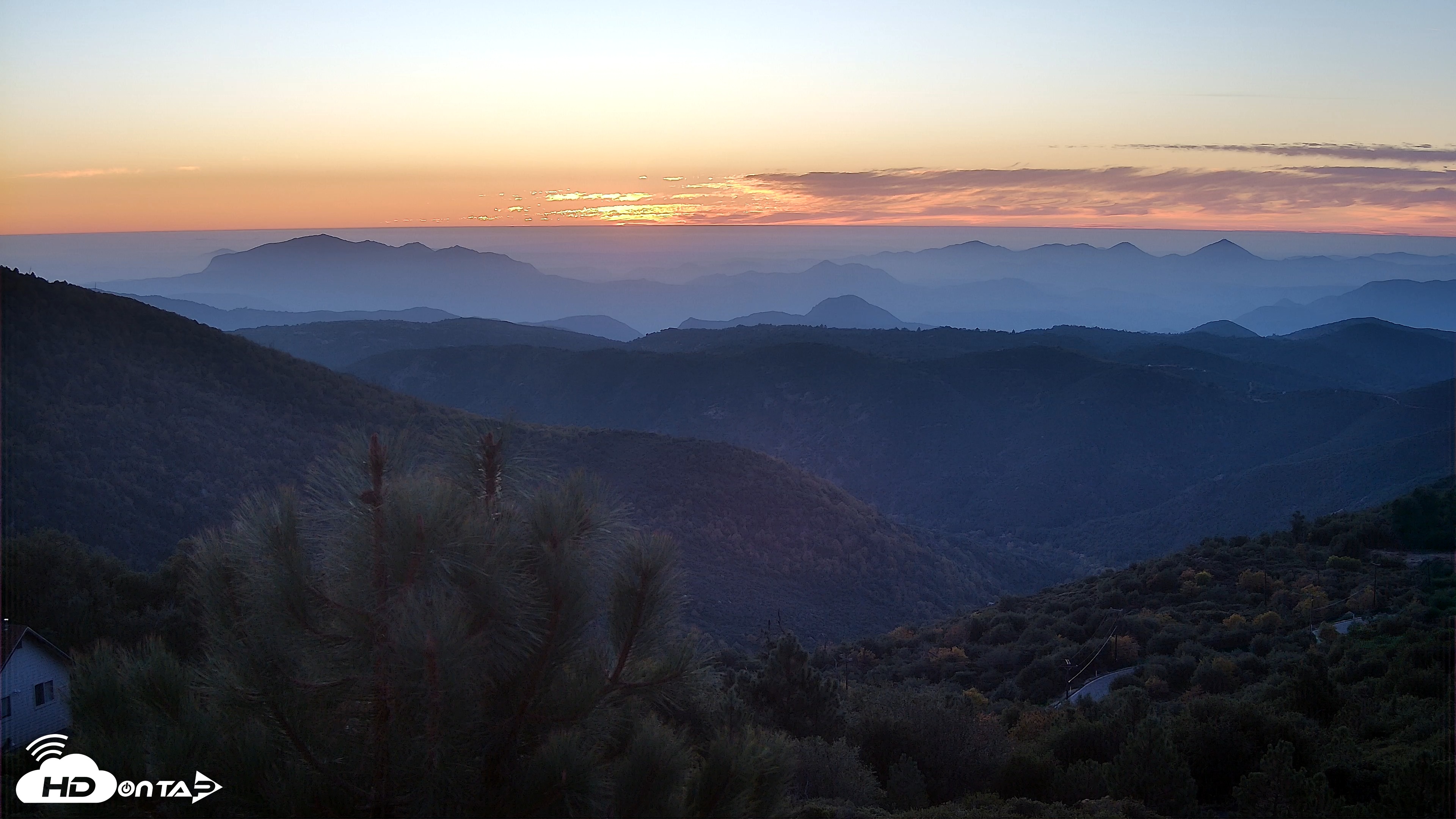 Snapshot of Cuyamaca Mountain Live Weather Cam taken Nov 3, 2025, 5:02pm PST