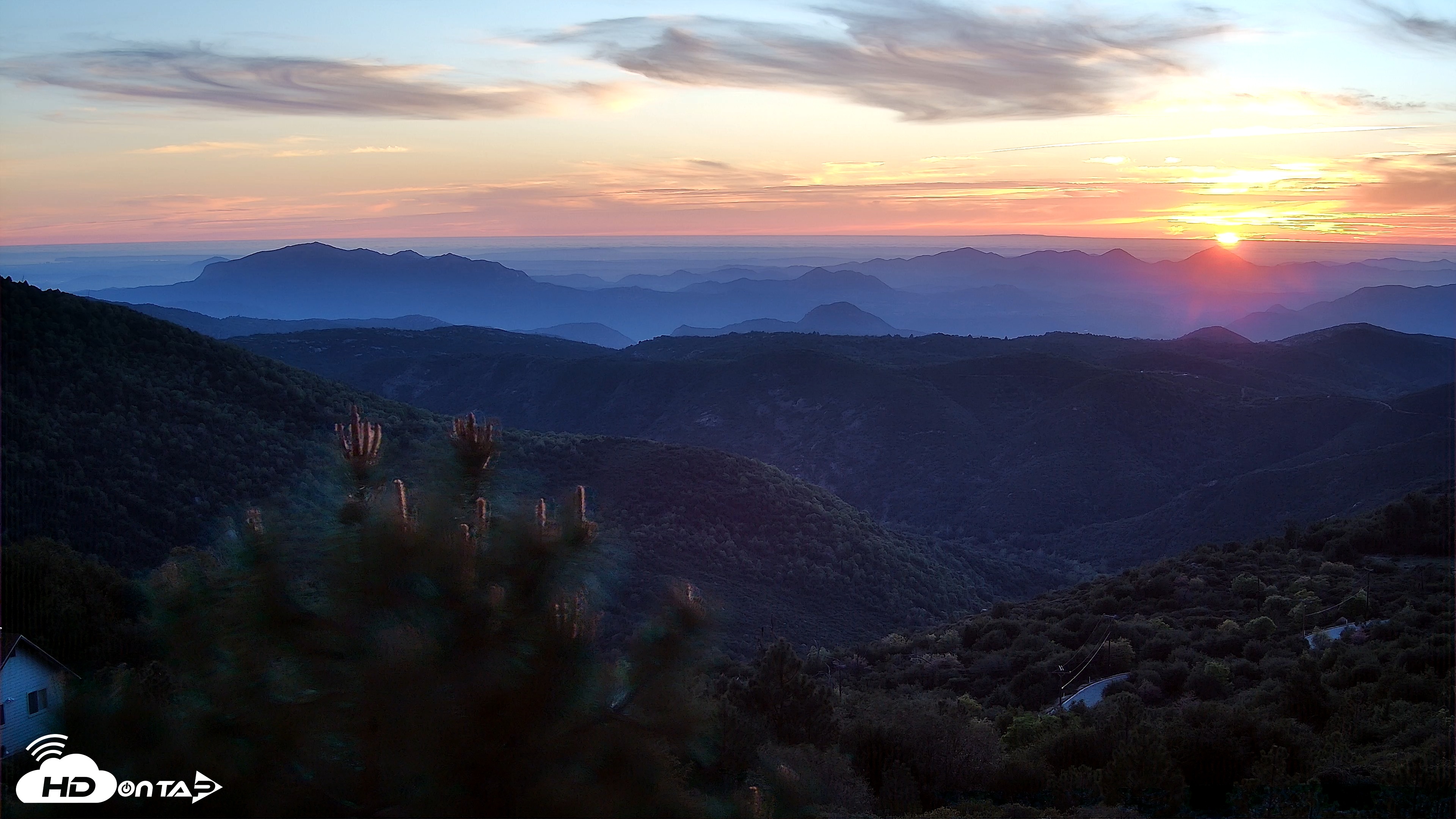 Snapshot of Cuyamaca Mountain Live Weather Cam taken Mar 21, 2026, 7:06pm PDT