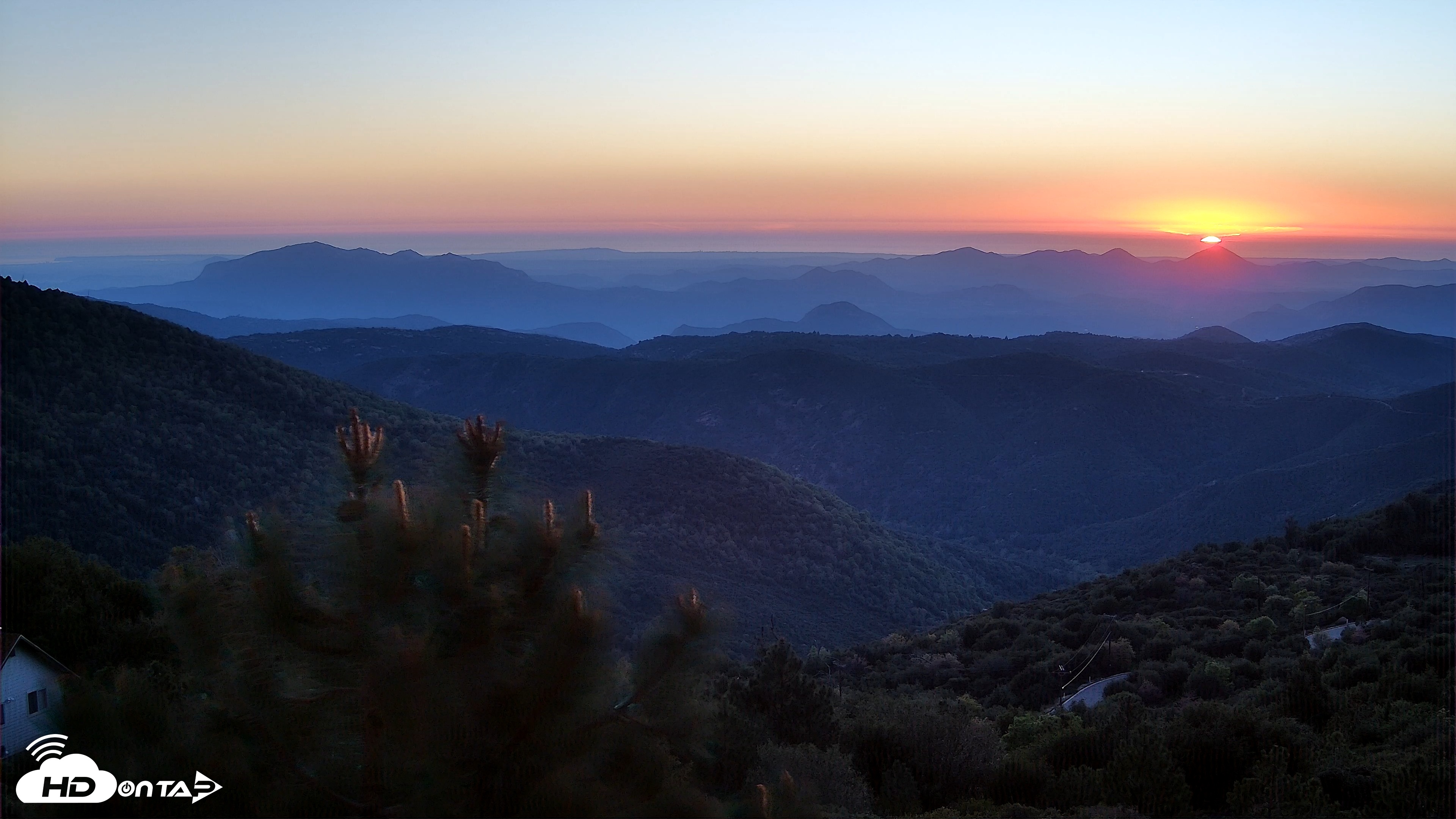 Snapshot of Cuyamaca Mountain Live Weather Cam taken Mar 20, 2026, 7:05pm PDT