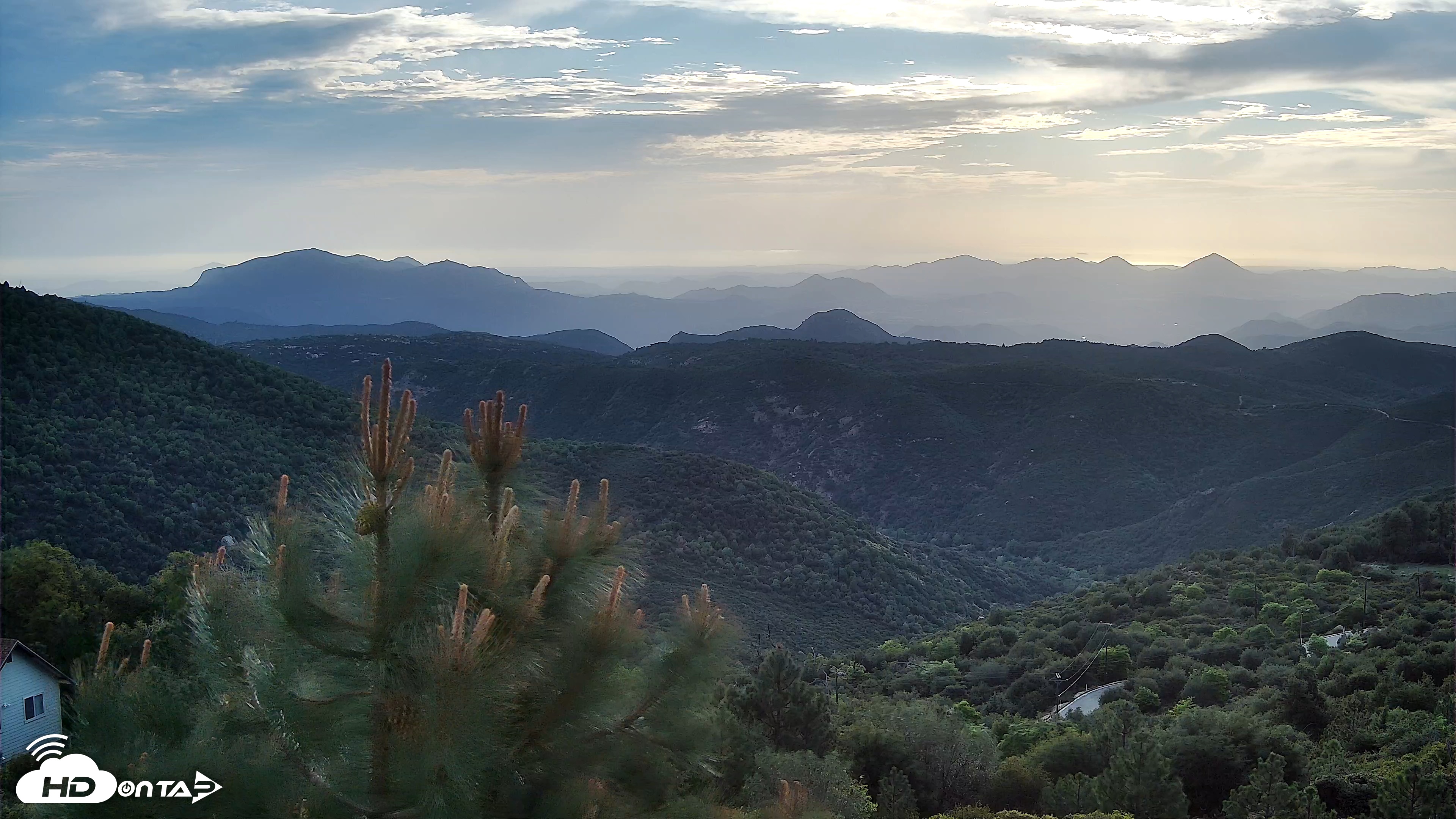 Snapshot of Cuyamaca Mountain Live Weather Cam taken Apr 3, 2026, 6:09pm PDT