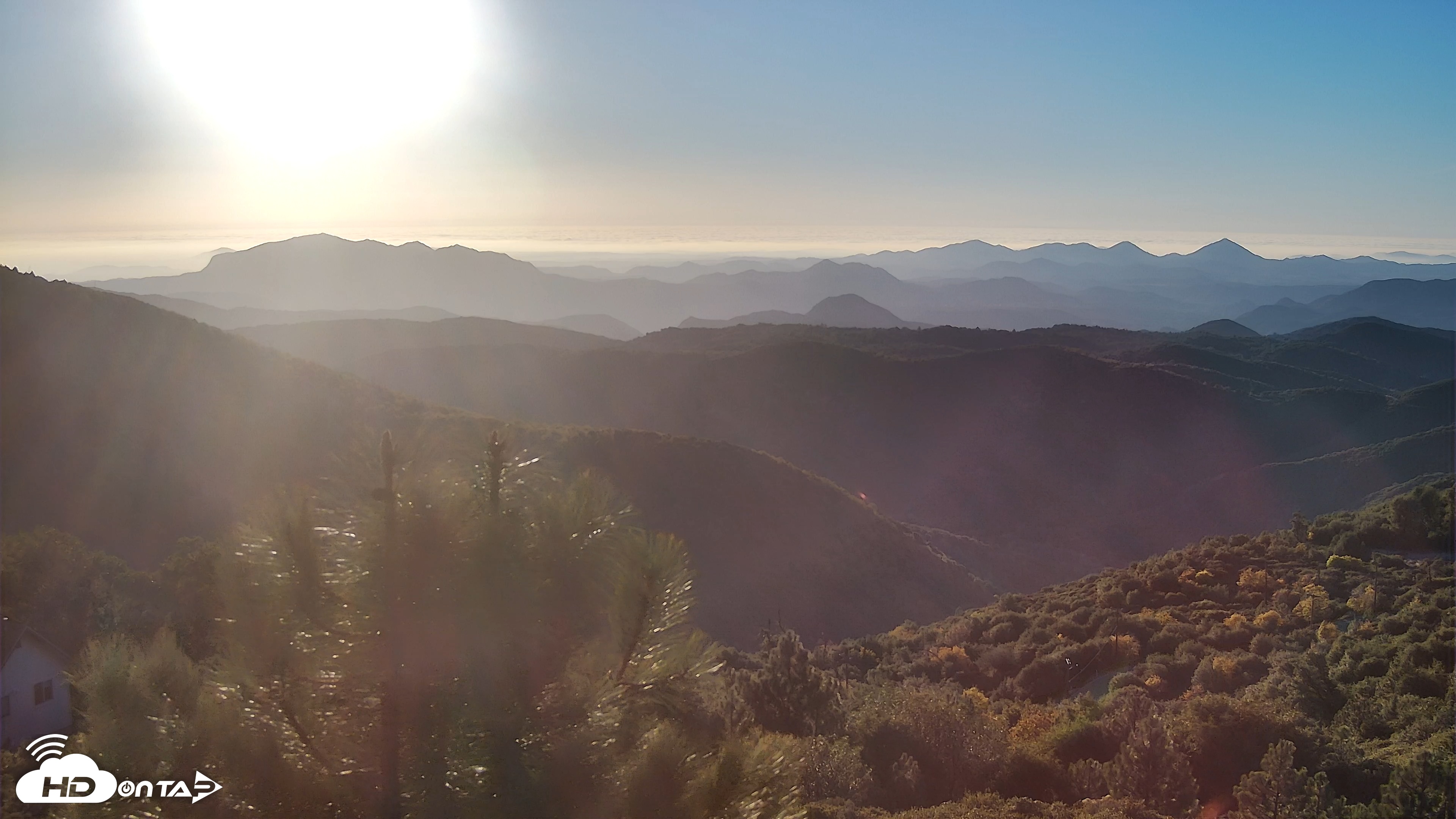 Snapshot of Cuyamaca Mountain Live Weather Cam taken Nov 9, 2025, 4:18pm PST
