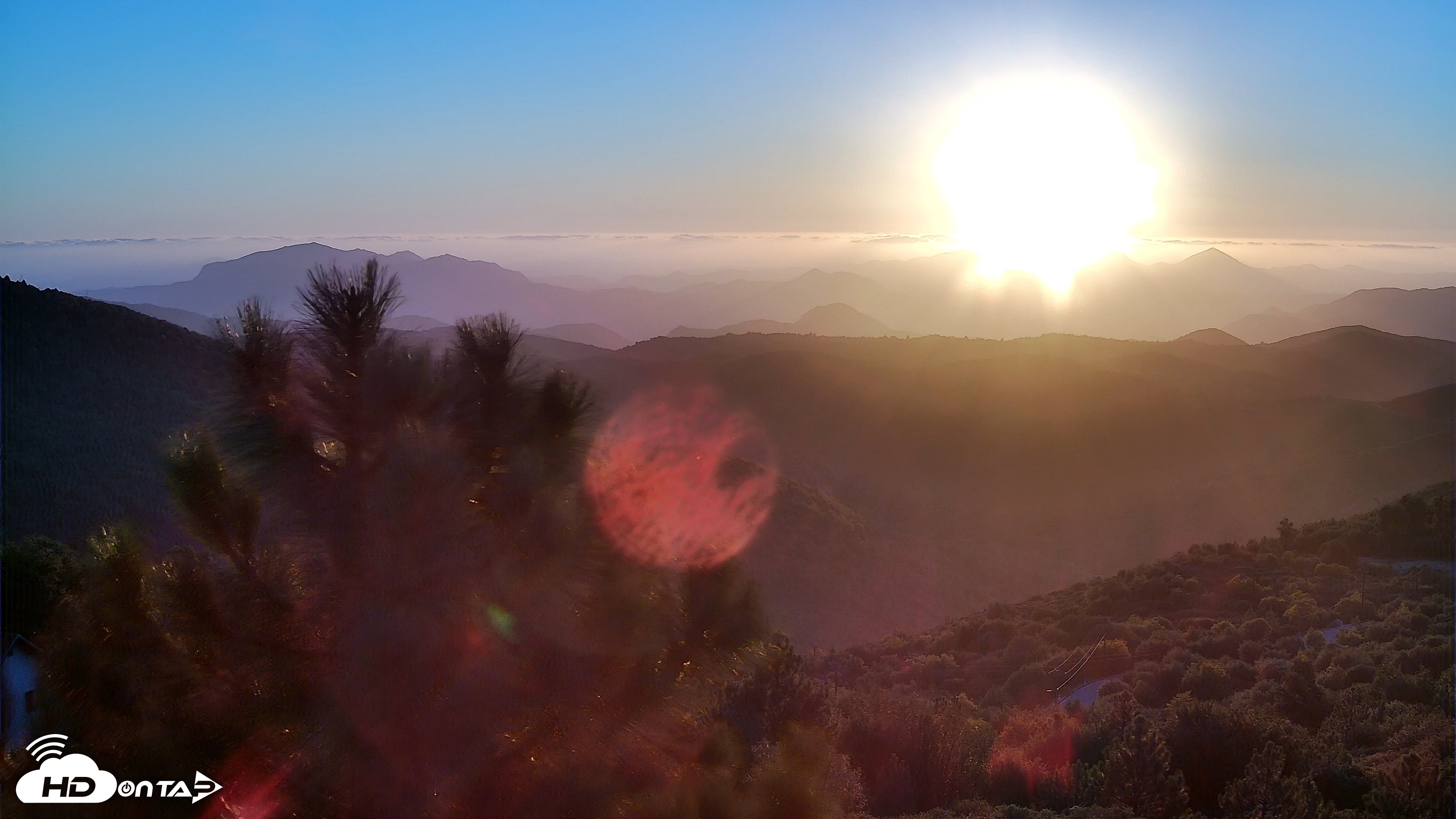 Snapshot of Cuyamaca Mountain Live Weather Cam taken Sep 28, 2026, 6:29pm PDT