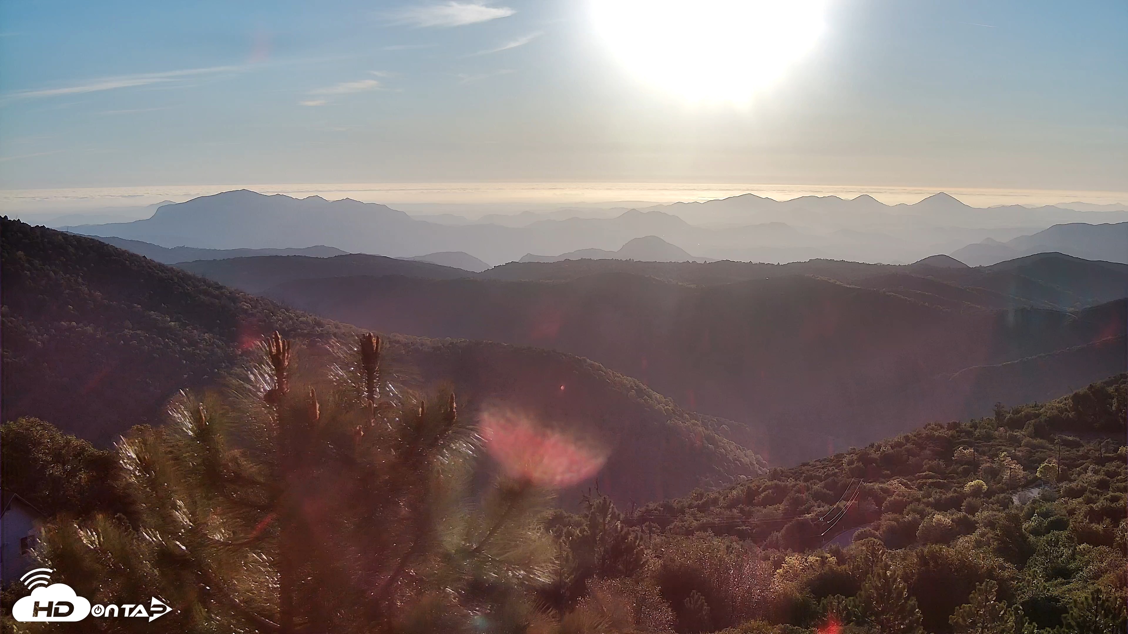 Snapshot of Cuyamaca Mountain Live Weather Cam taken Mar 14, 2026, 6:21pm PDT