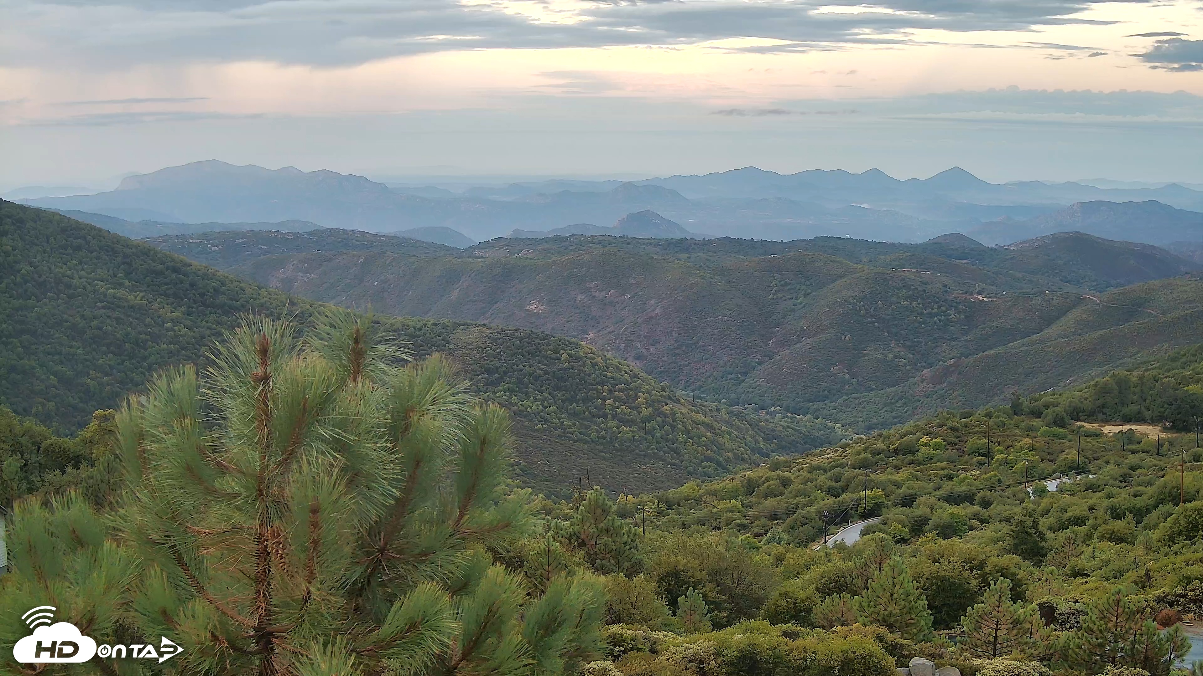 Snapshot of Cuyamaca Mountain Live Weather Cam taken Sep 18, 2025, 6:38am PDT
