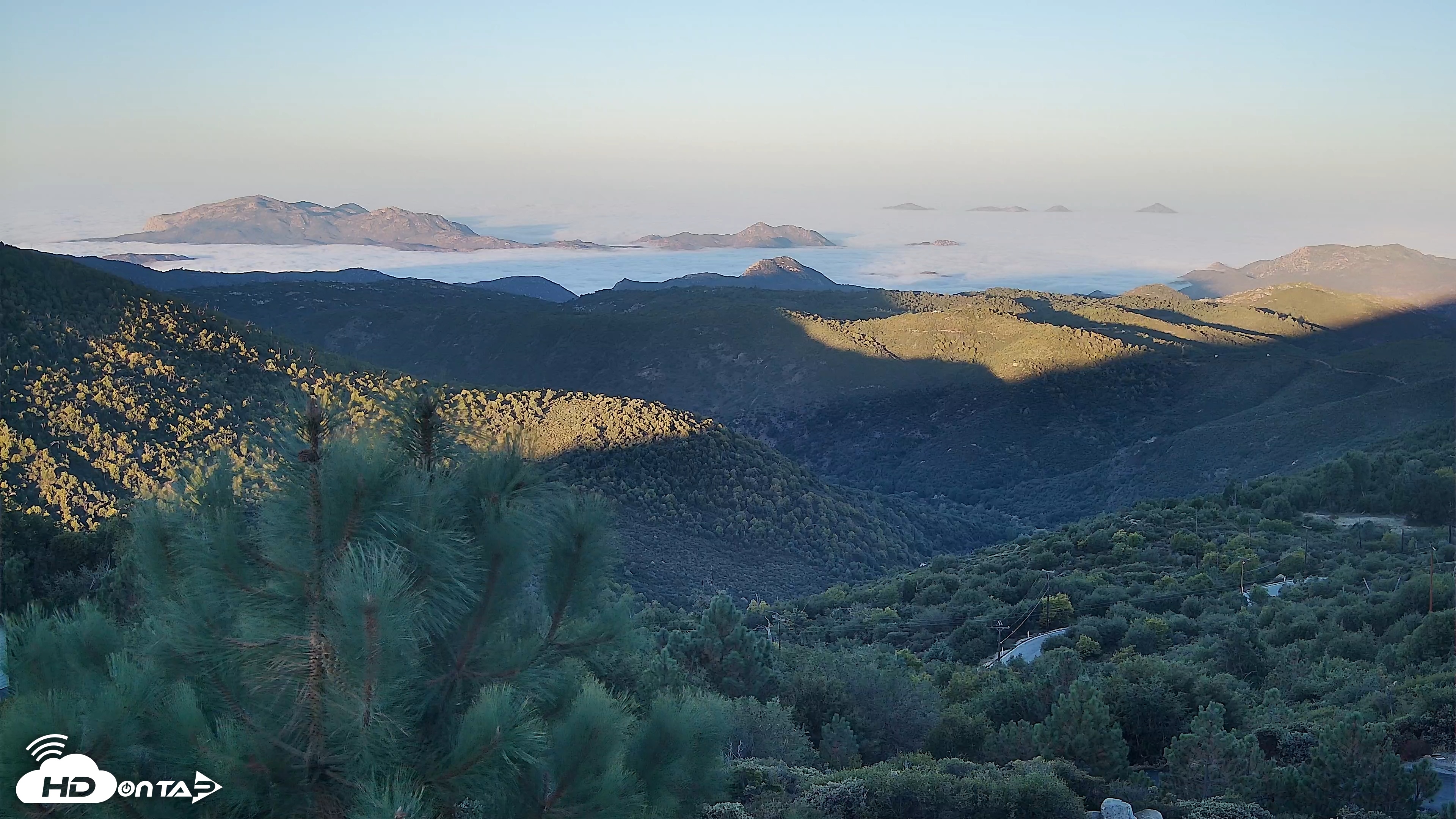 Snapshot of Cuyamaca Mountain Live Weather Cam taken Oct 6, 2025, 7:07am PDT