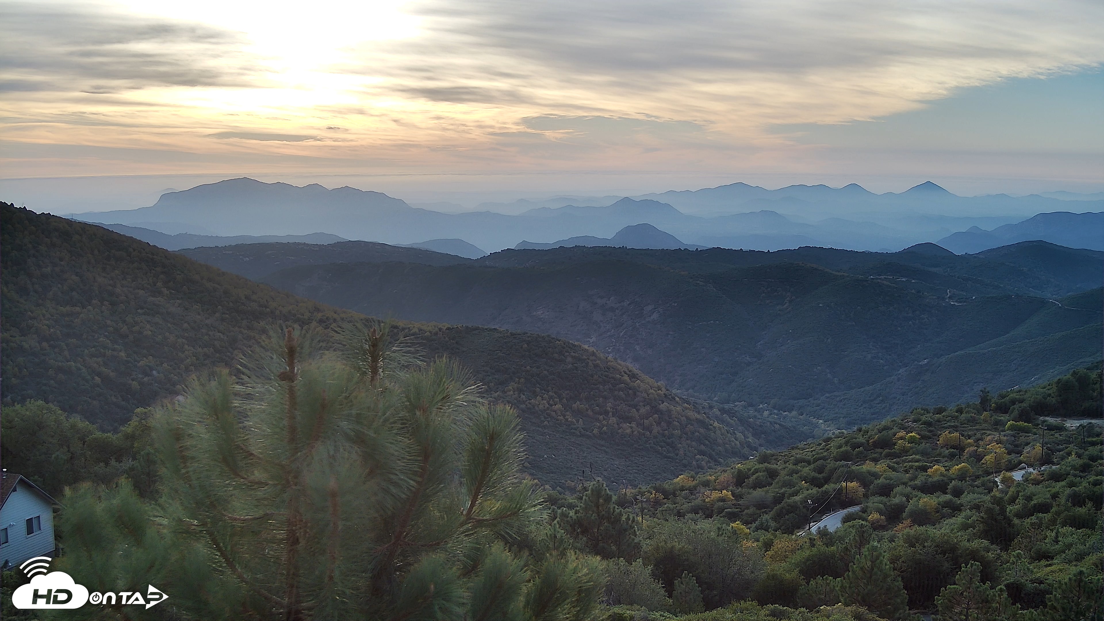 Snapshot of Cuyamaca Mountain Live Weather Cam taken Nov 2, 2025, 4:23pm PST