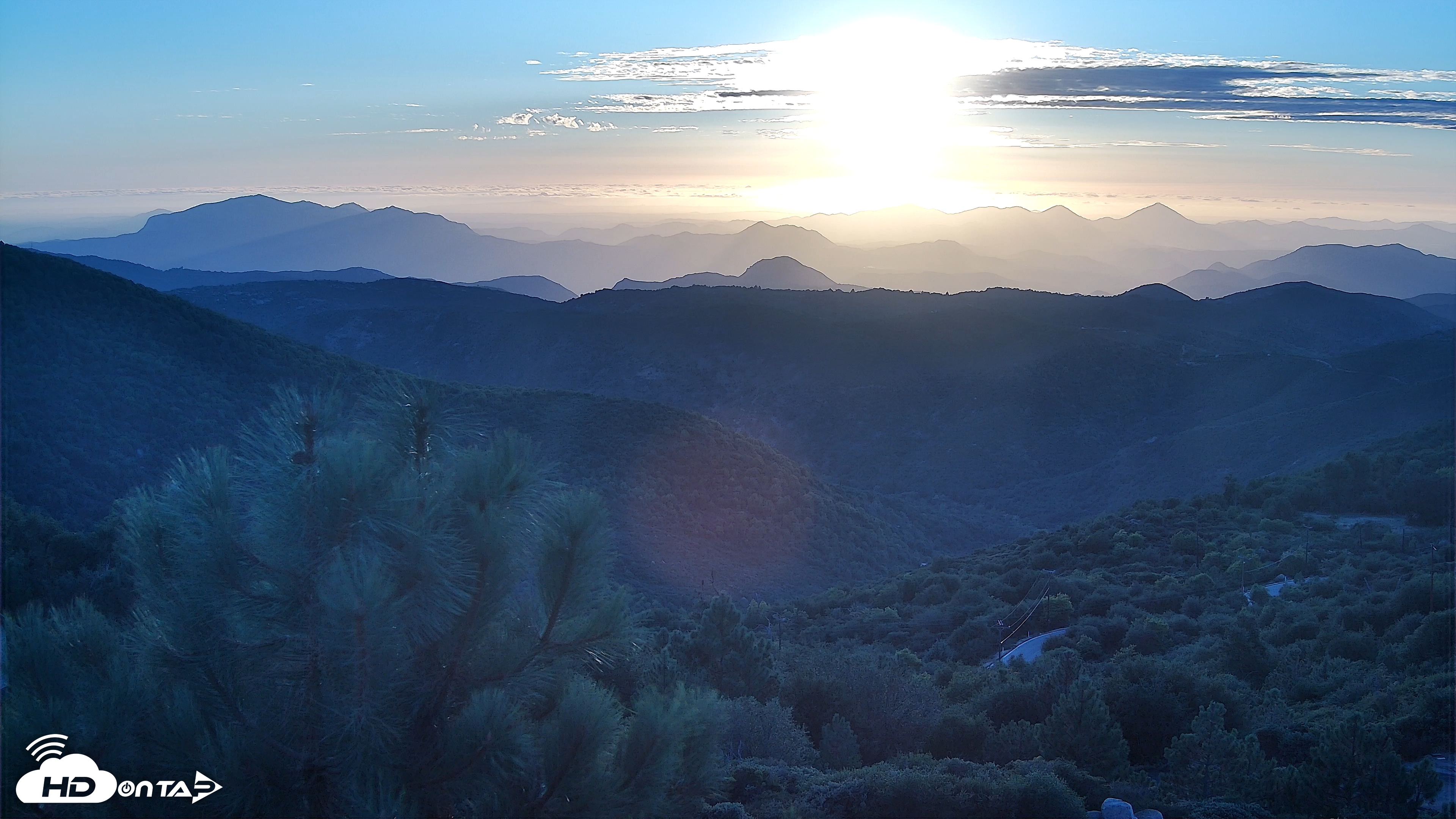 Snapshot of Cuyamaca Mountain Live Weather Cam taken Oct 2, 2025, 6:17pm PDT