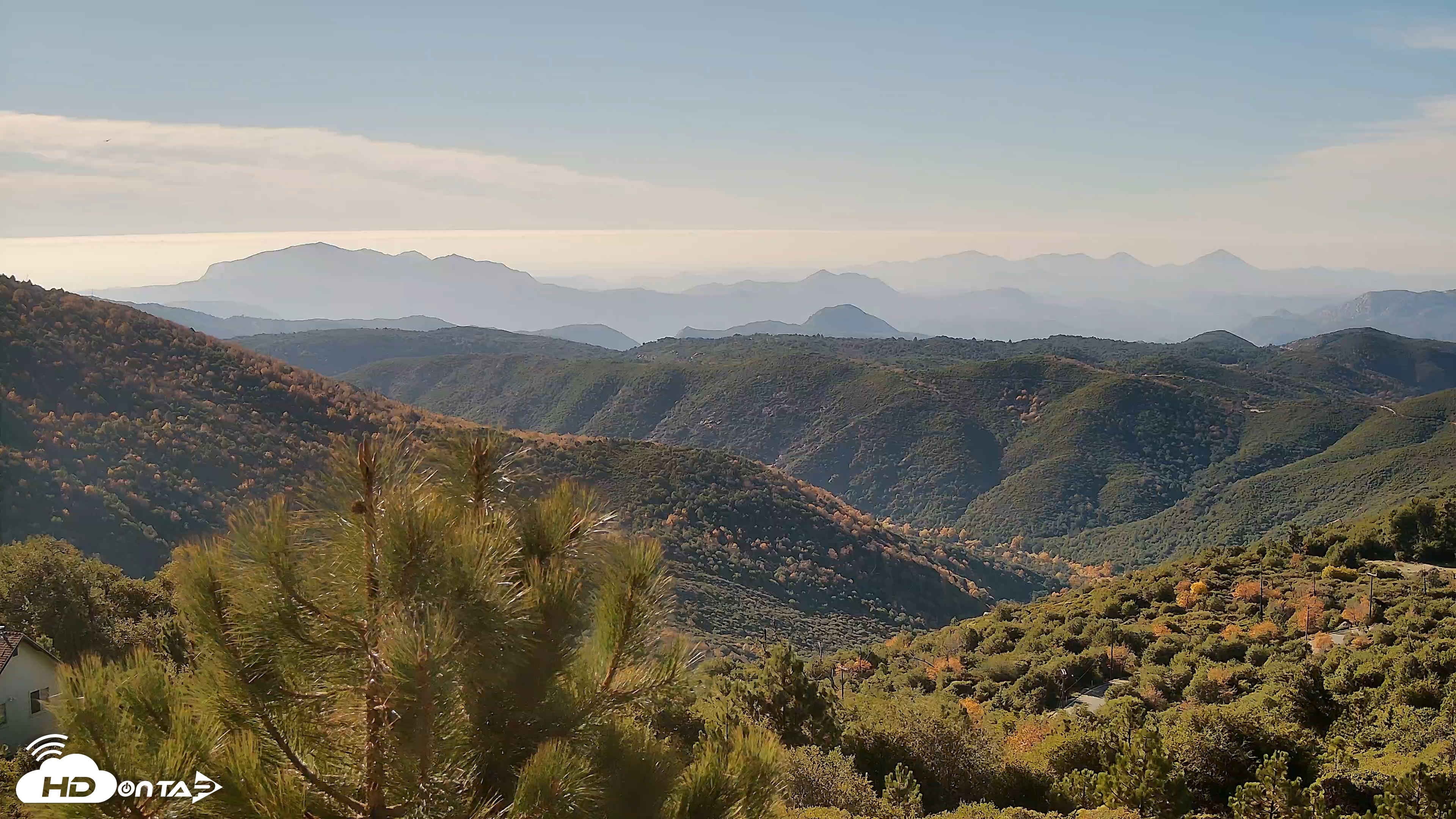 Snapshot of Cuyamaca Mountain Live Weather Cam taken Nov 30, 2025, 2:02pm PST