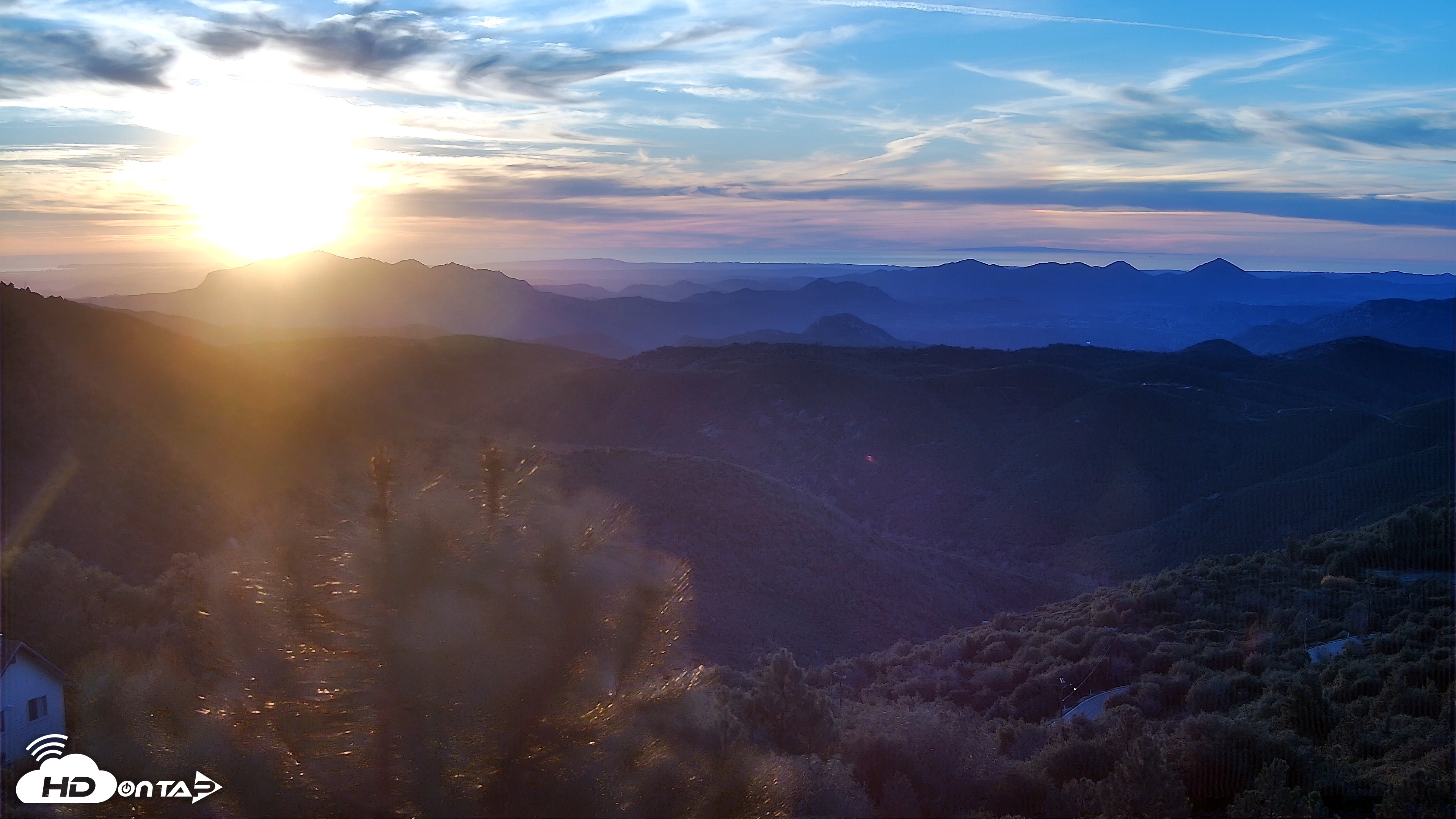 Snapshot of Cuyamaca Mountain Live Weather Cam taken Jan 17, 2026, 4:57pm PST