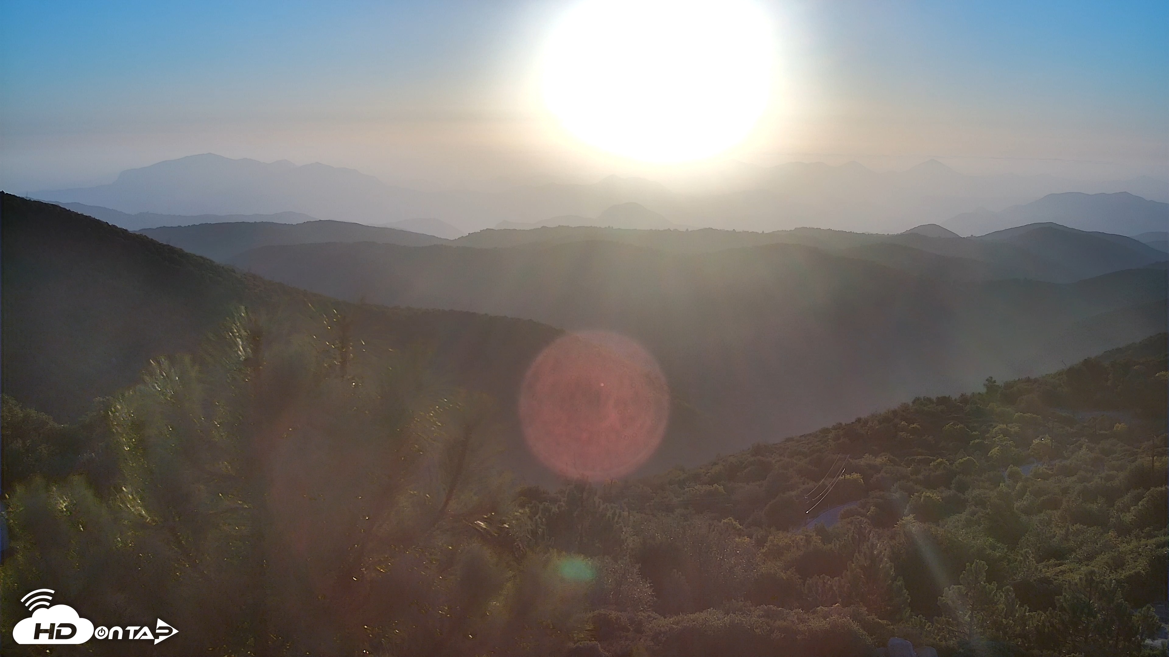 Snapshot of Cuyamaca Mountain Live Weather Cam taken Oct 7, 2025, 6:11pm PDT