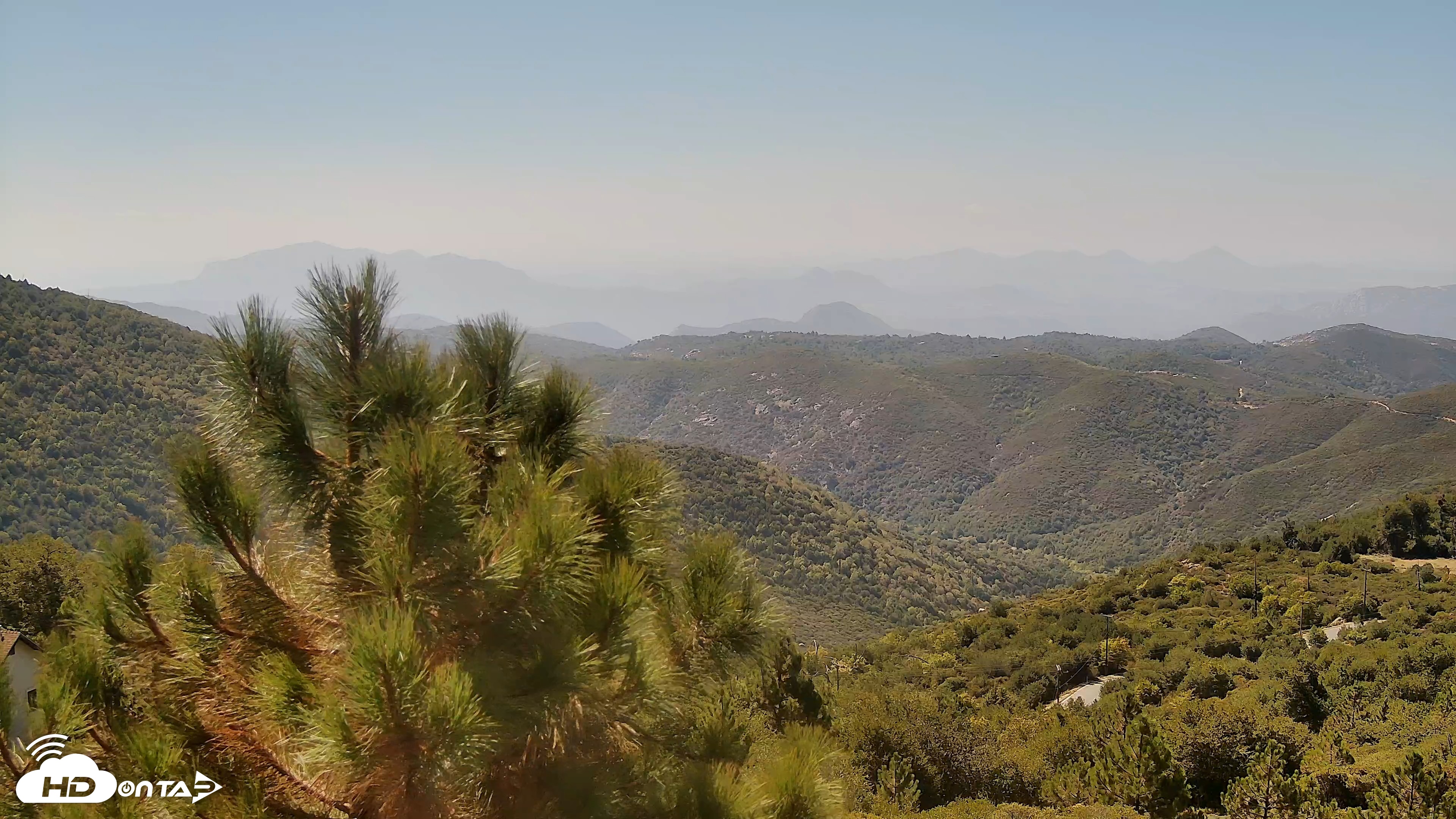 Snapshot of Cuyamaca Mountain Live Weather Cam taken Sep 21, 2026, 2:11pm PDT