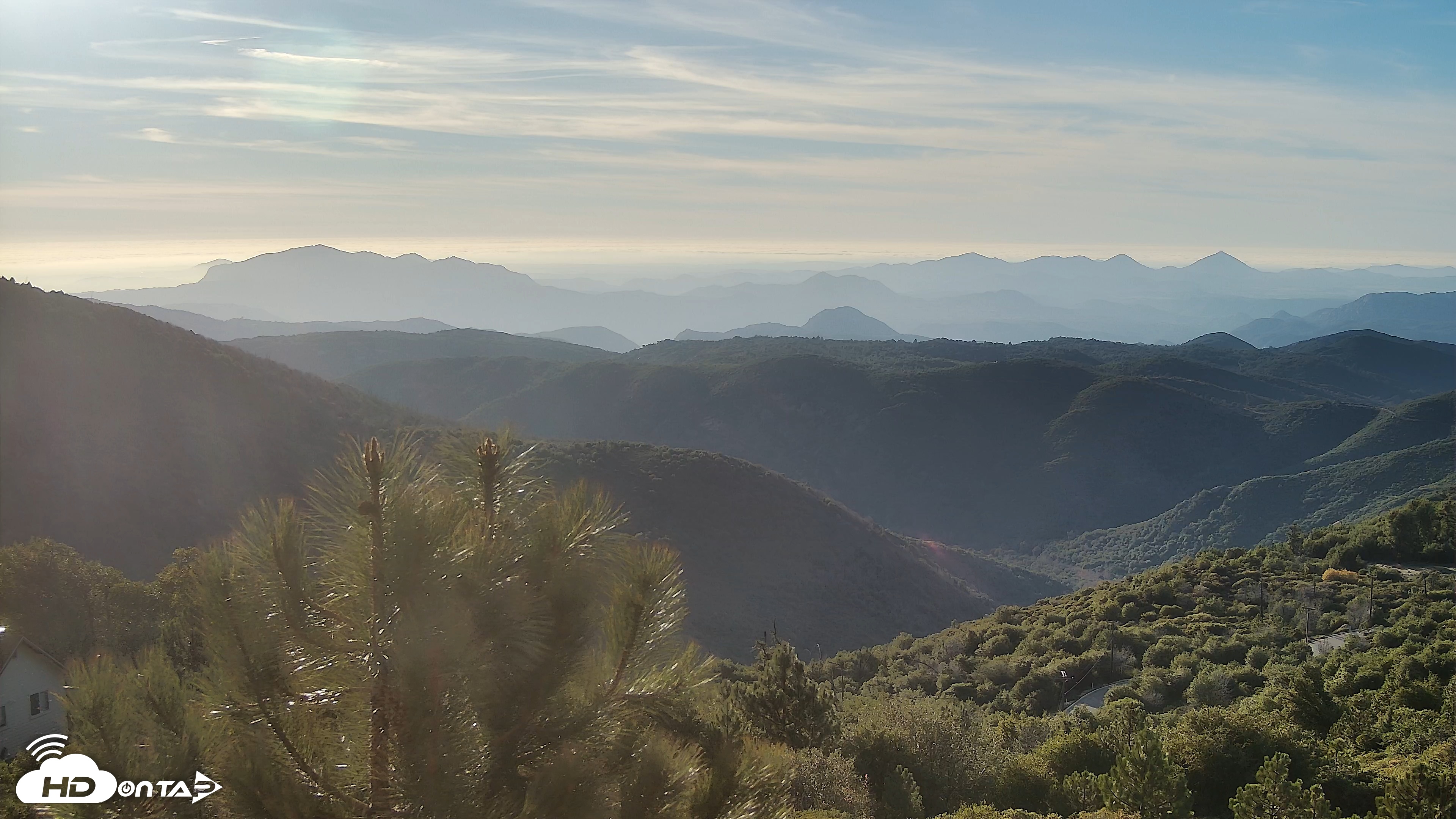 Snapshot of Cuyamaca Mountain Live Weather Cam taken Jan 20, 2026, 4:01pm PST