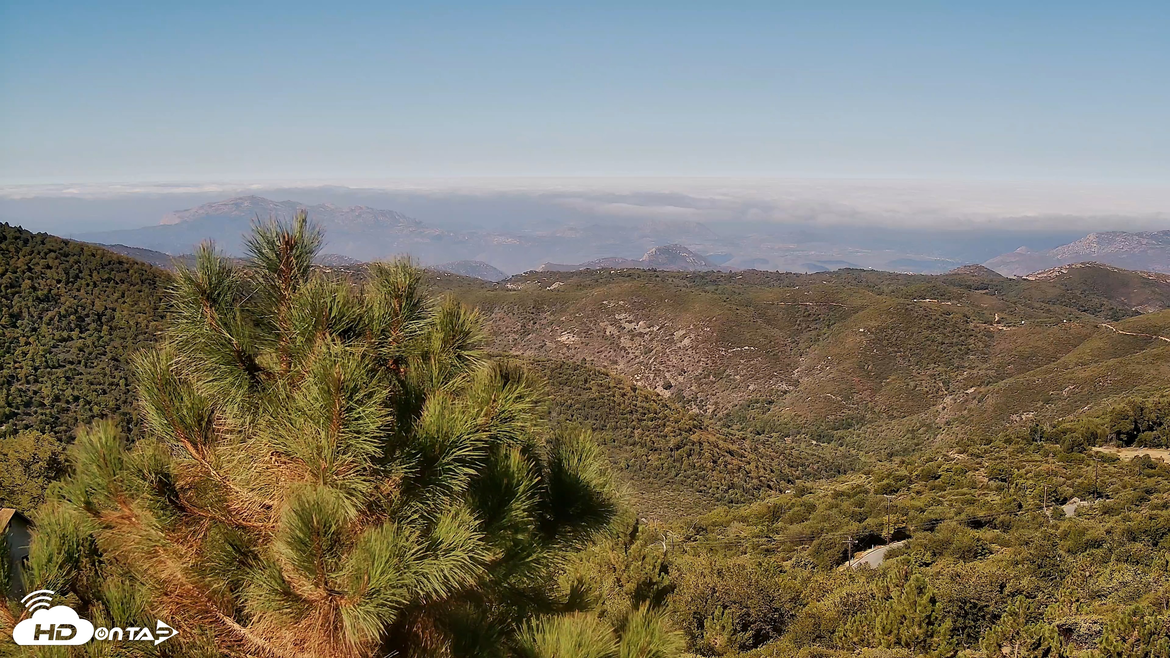 Snapshot of Cuyamaca Mountain Live Weather Cam taken Sep 18, 2026, 9:47am PDT