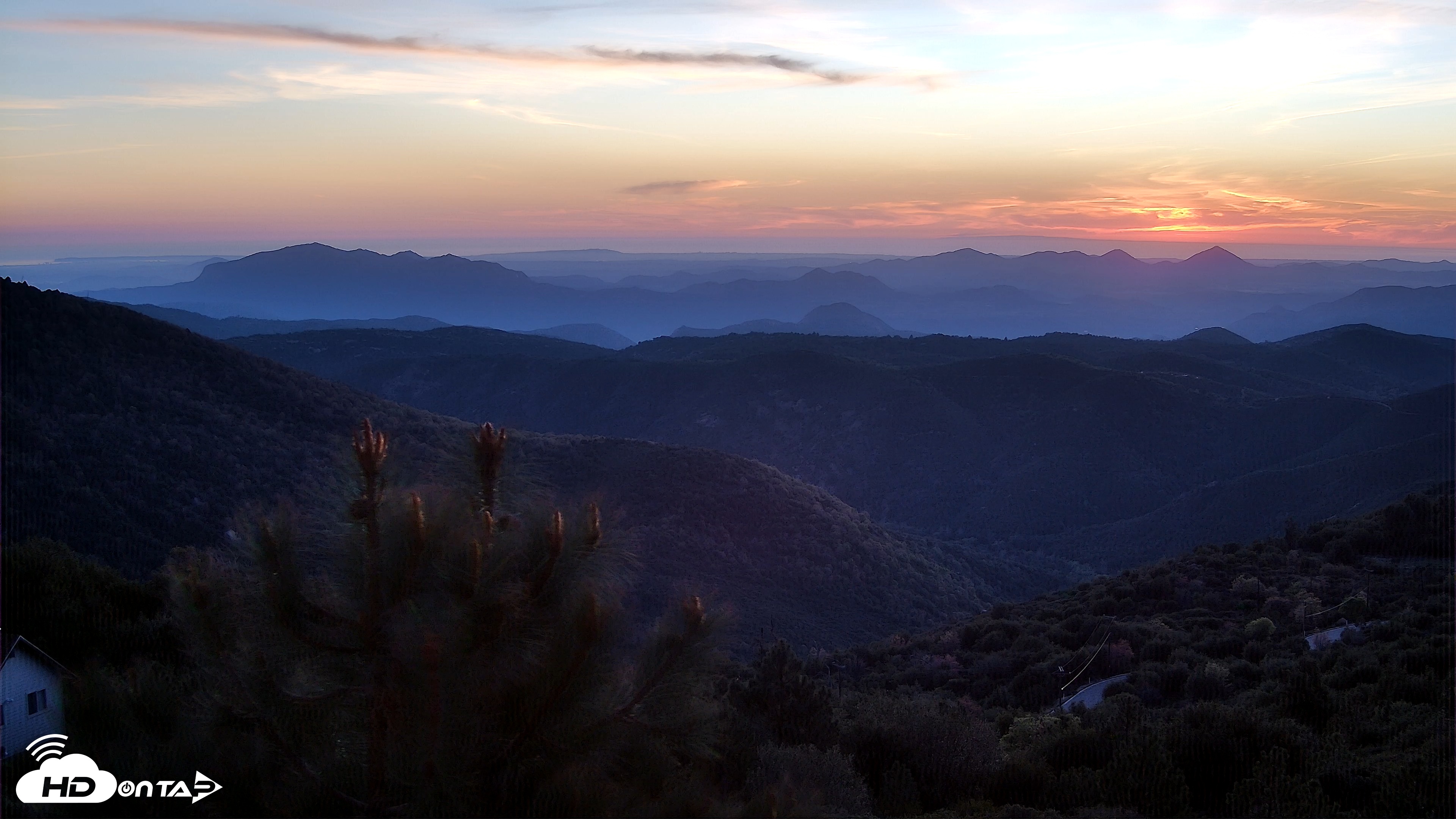 Snapshot of Cuyamaca Mountain Live Weather Cam taken Mar 17, 2026, 7:06pm PDT