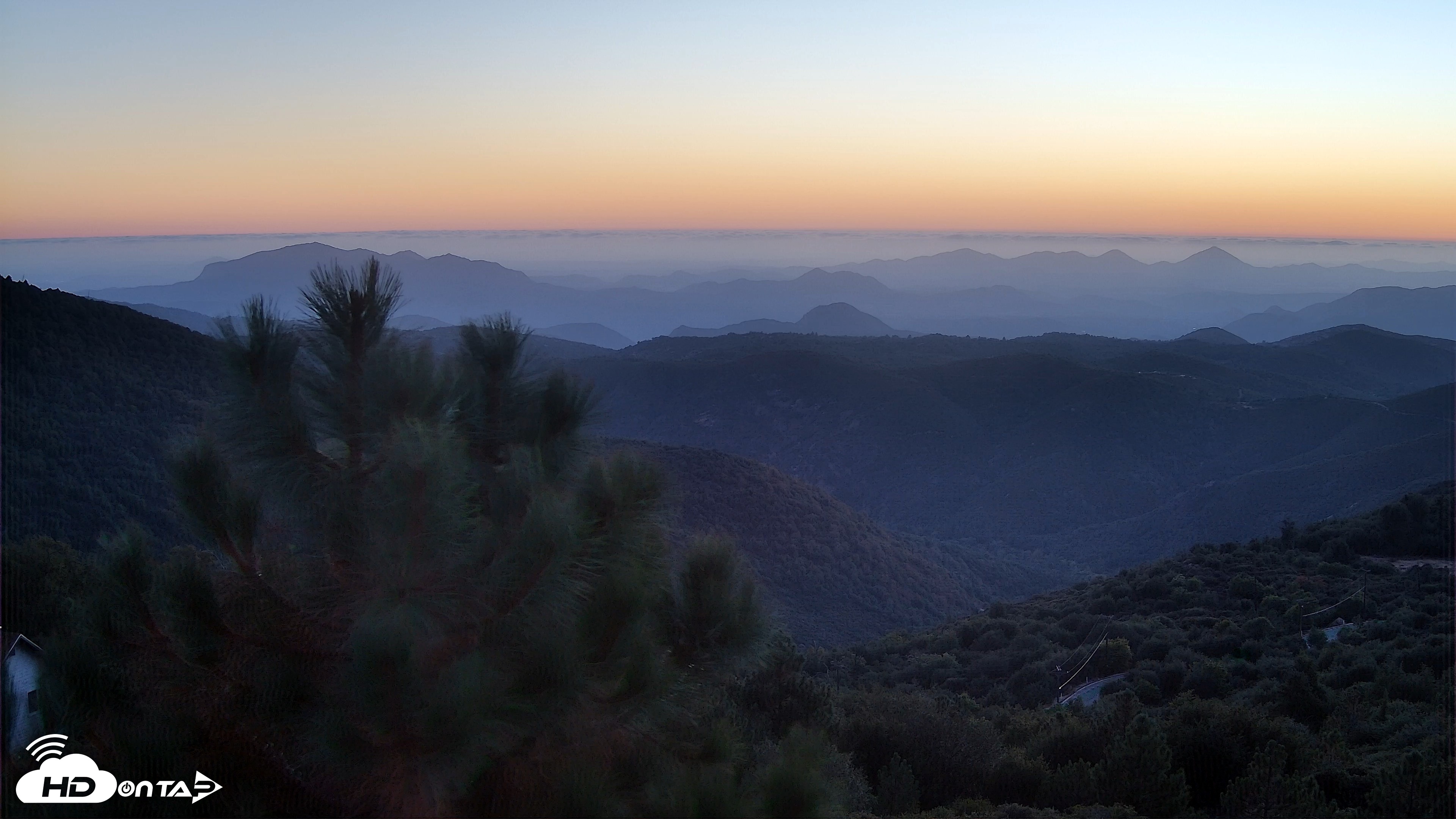 Snapshot of Cuyamaca Mountain Live Weather Cam taken Sep 3, 2026, 7:17pm PDT
