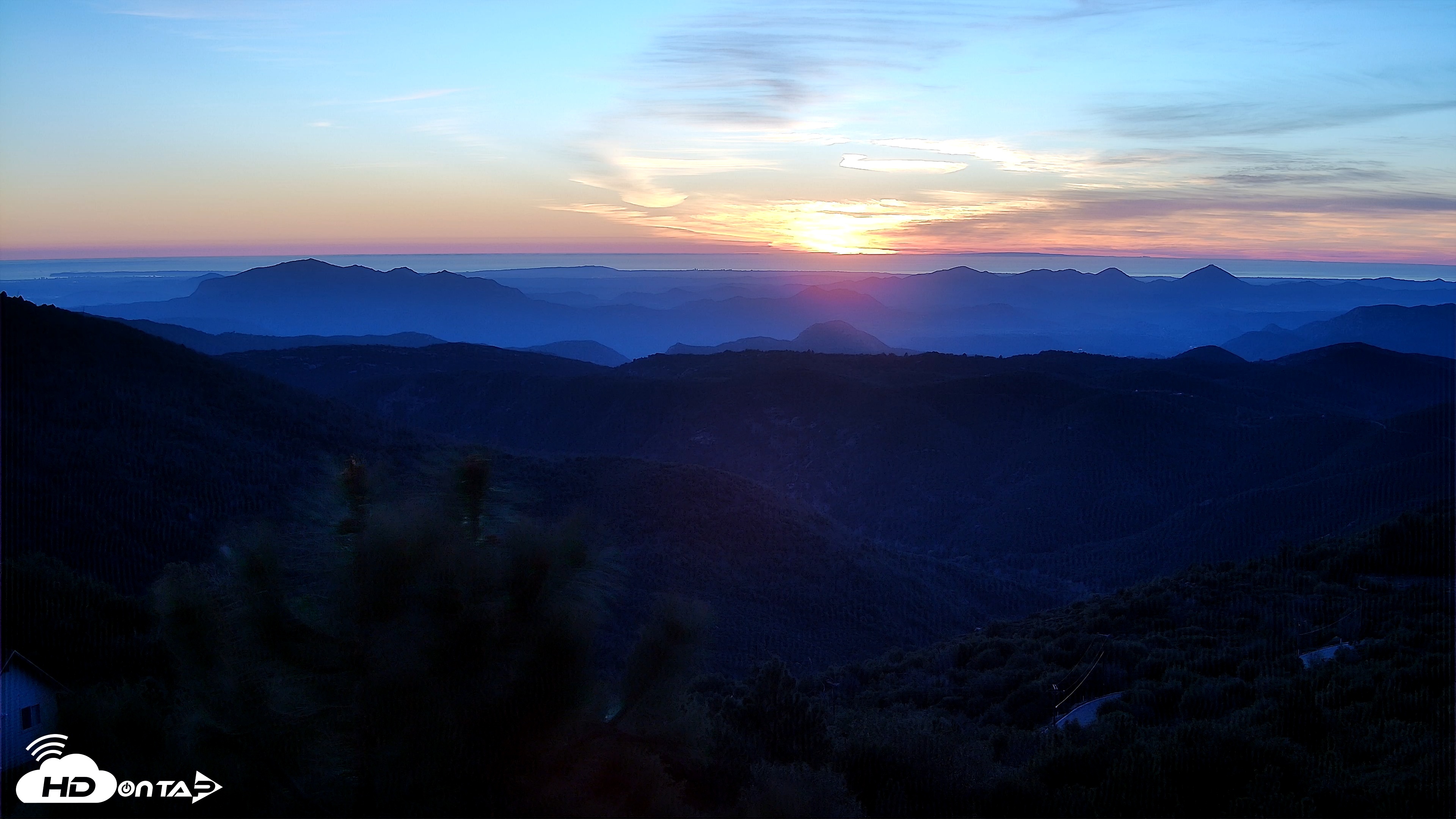 Snapshot of Cuyamaca Mountain Live Weather Cam taken Feb 25, 2026, 5:50pm PST