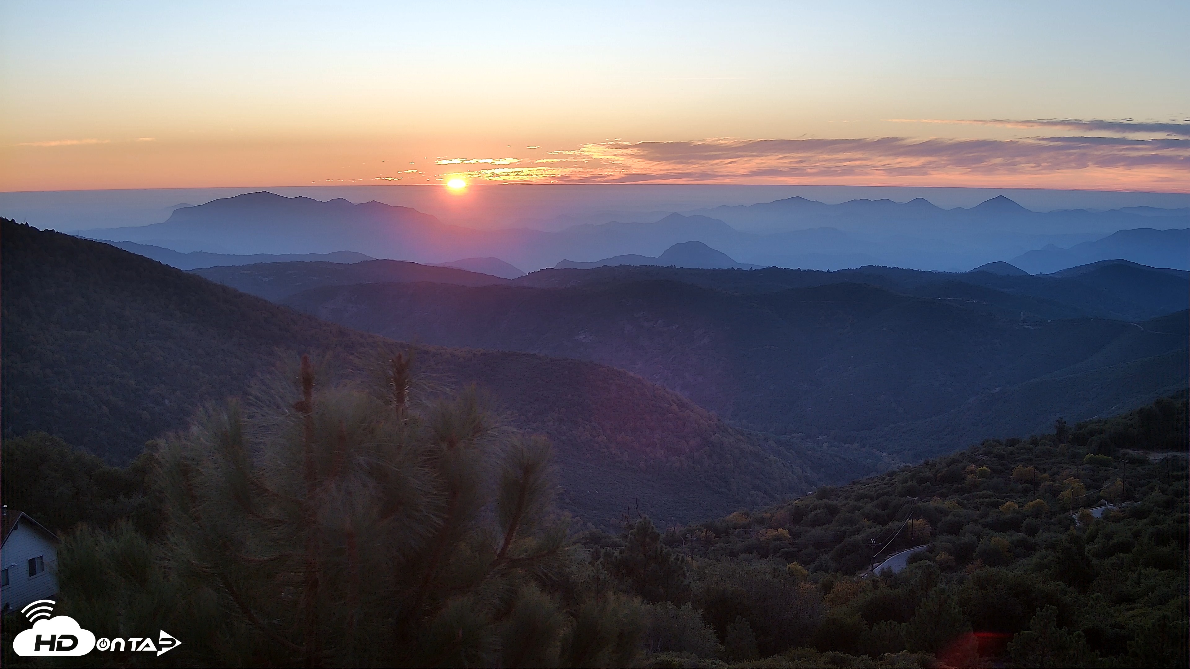 Snapshot of Cuyamaca Mountain Live Weather Cam taken Nov 3, 2025, 4:59pm PST