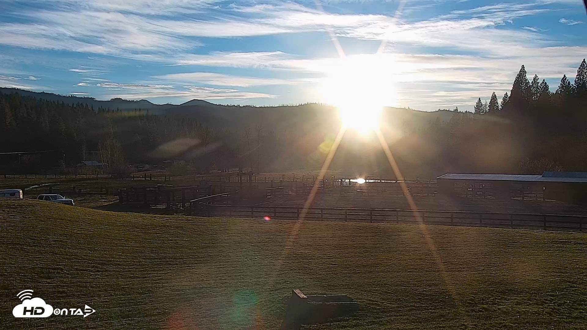 Snapshot of Greenhorn Ranch Live Horse Arena Cam taken Dec 5, 2025, 4:12pm PST