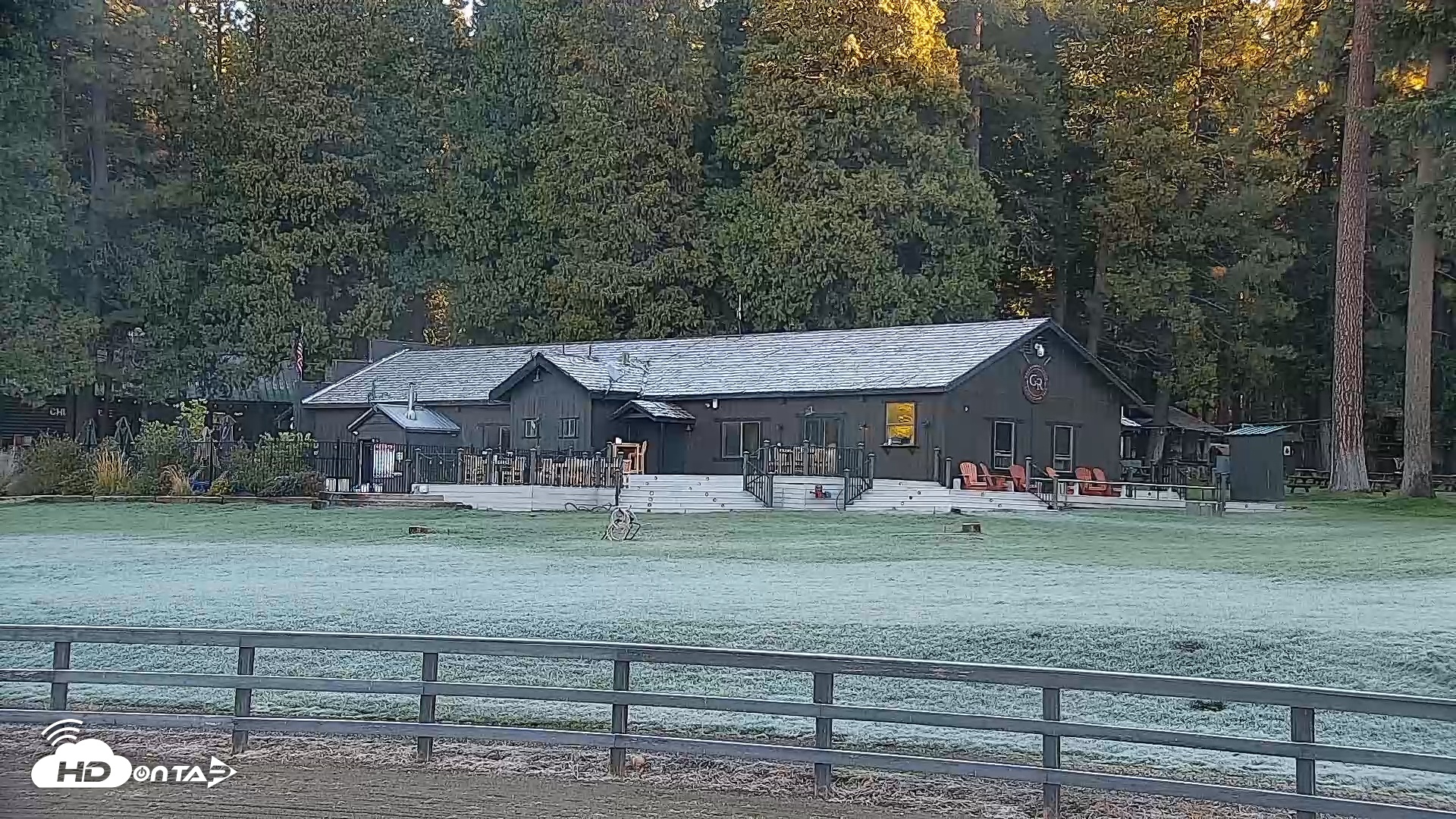 Snapshot of Greenhorn Ranch Live Horse Arena Cam taken Oct 12, 2025, 8:31am PDT