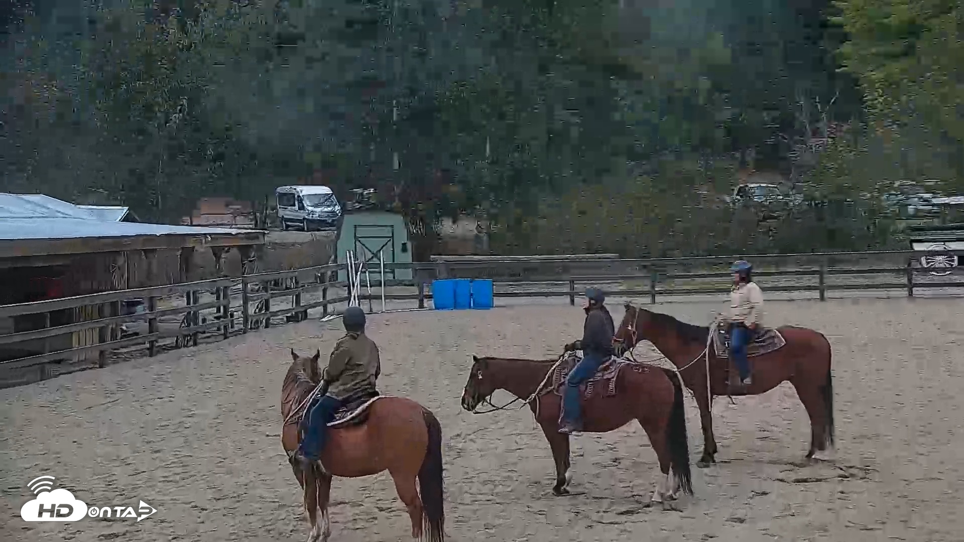 Snapshot of Greenhorn Ranch Live Horse Arena Cam taken Oct 14, 2025, 2:26pm PDT