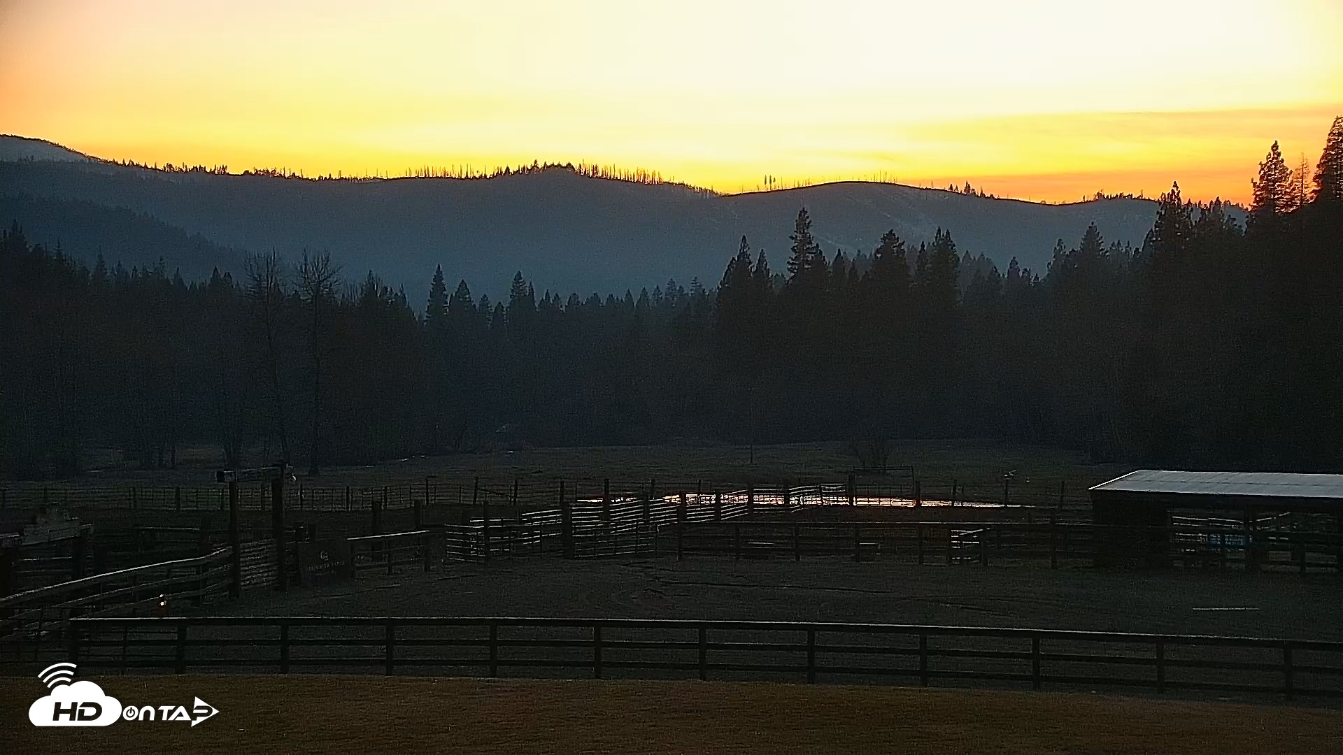 Snapshot of Greenhorn Ranch Live Horse Arena Cam taken Jan 28, 2026, 5:46pm PST
