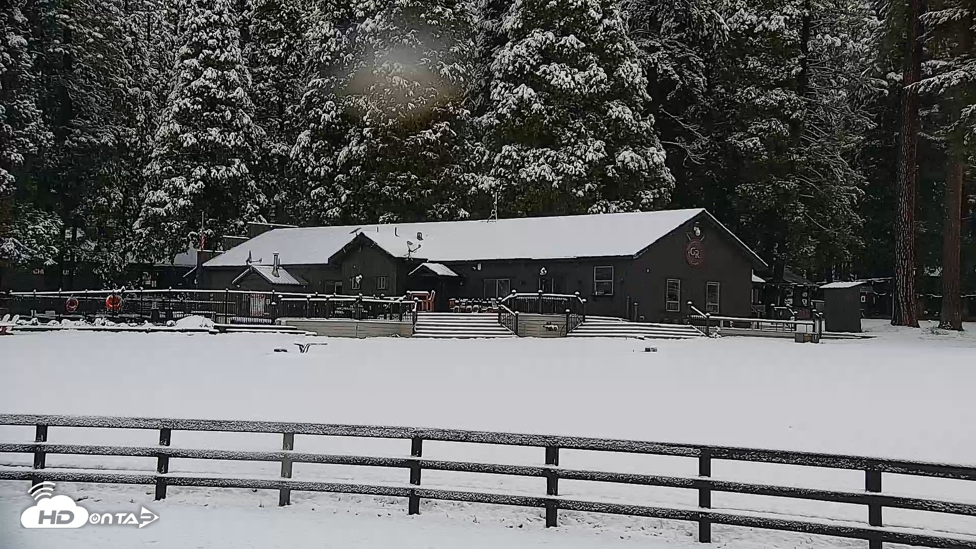 Snapshot of Greenhorn Ranch Live Horse Arena Cam taken Apr 12, 2026, 8:34am PDT