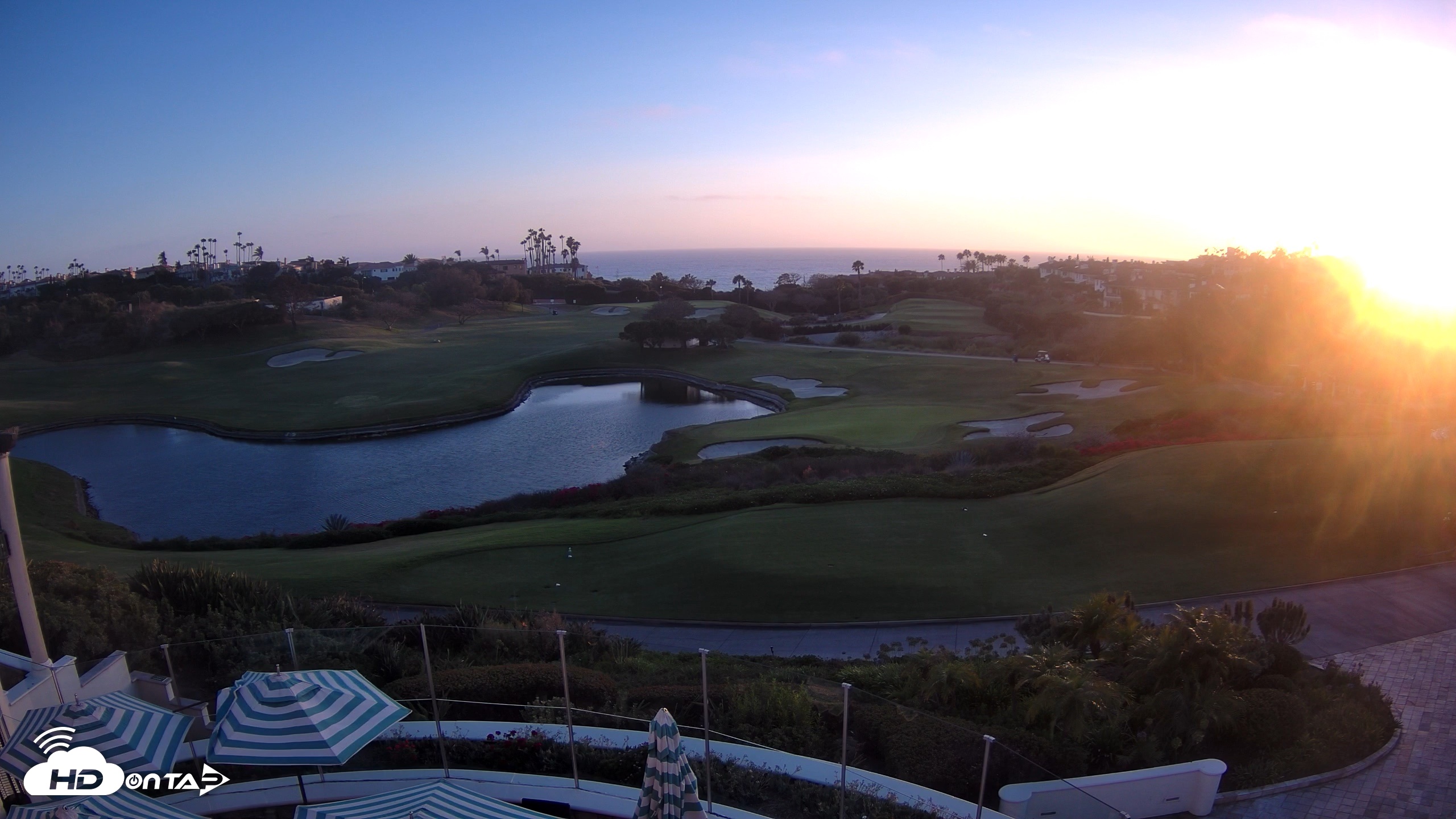 Snapshot of Monarch Beach Golf Links Live Webcam taken Jul 22, 2026, 7:44pm PDT