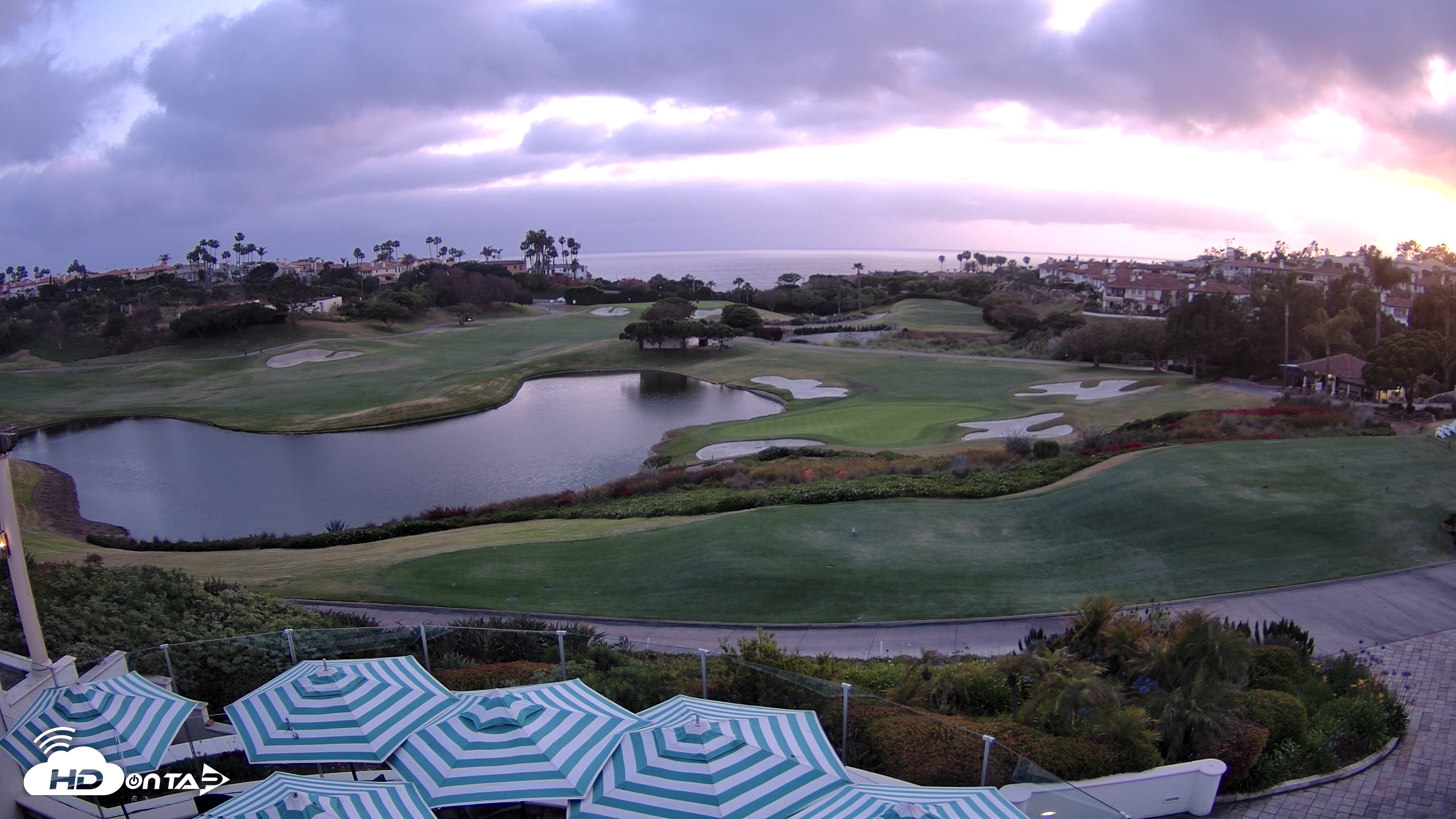 Snapshot of Monarch Beach Golf Links Live Webcam taken May 24, 2025, 7:43pm PDT