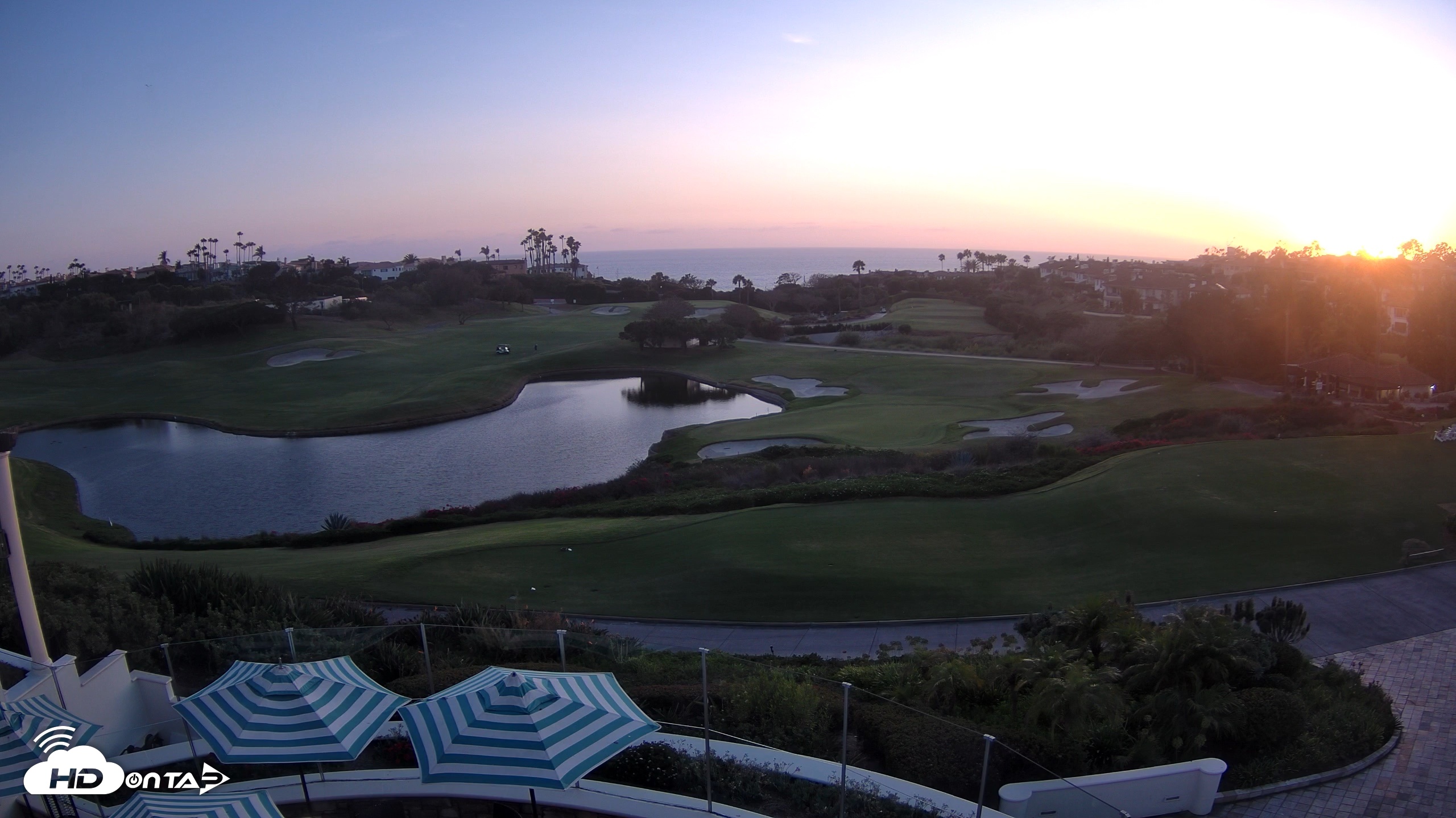 Snapshot of Monarch Beach Golf Links Live Webcam taken Aug 7, 2026, 7:37pm PDT