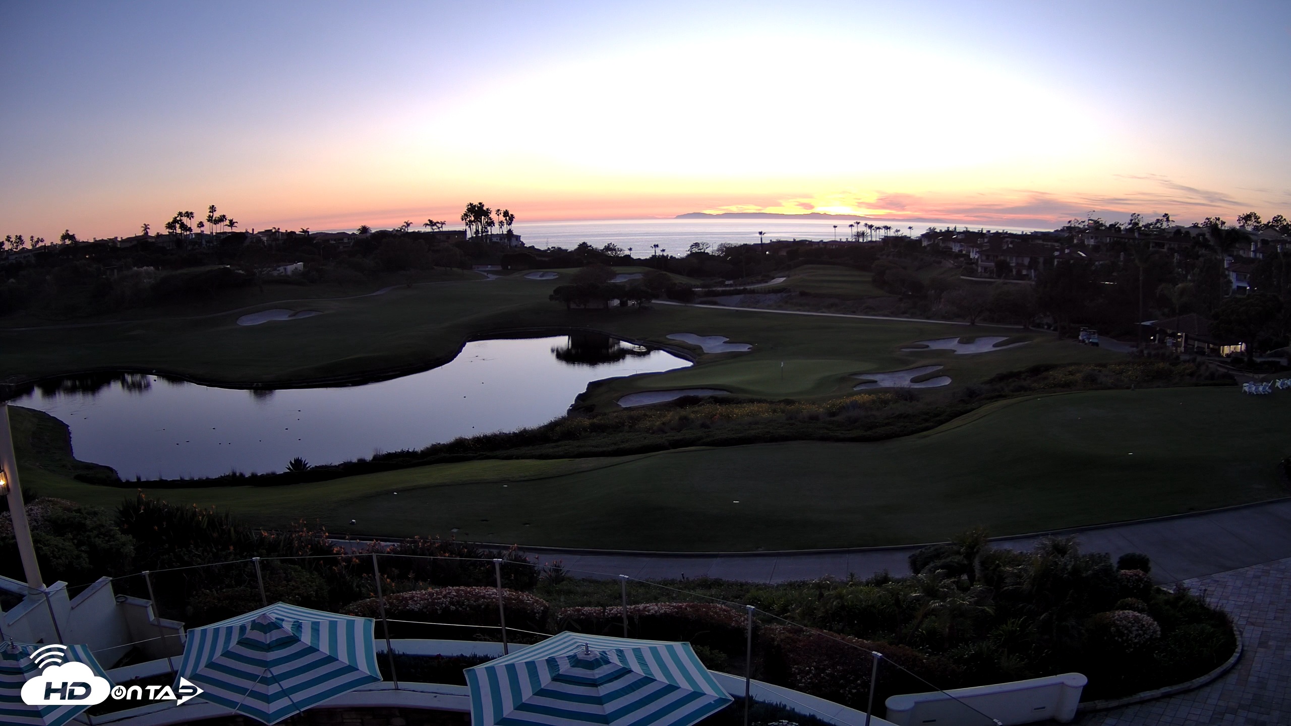 Snapshot of Monarch Beach Golf Links Live Webcam taken Feb 26, 2026, 5:53pm PST