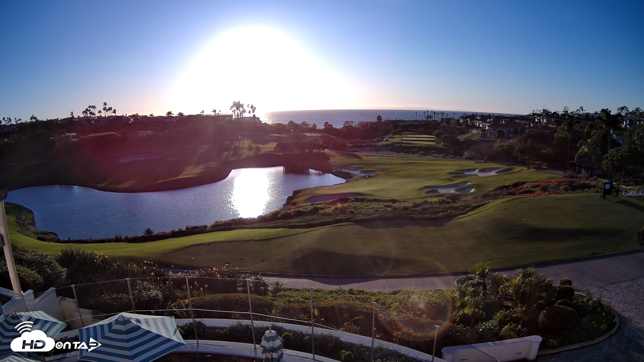 Snapshot of Monarch Beach Golf Links Live Webcam taken Jan 8, 2026, 4:25pm PST