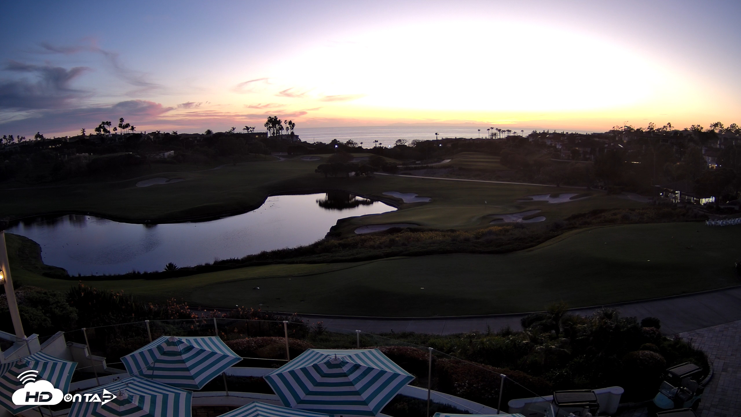 Snapshot of Monarch Beach Golf Links Live Webcam taken Mar 3, 2026, 6:05pm PST