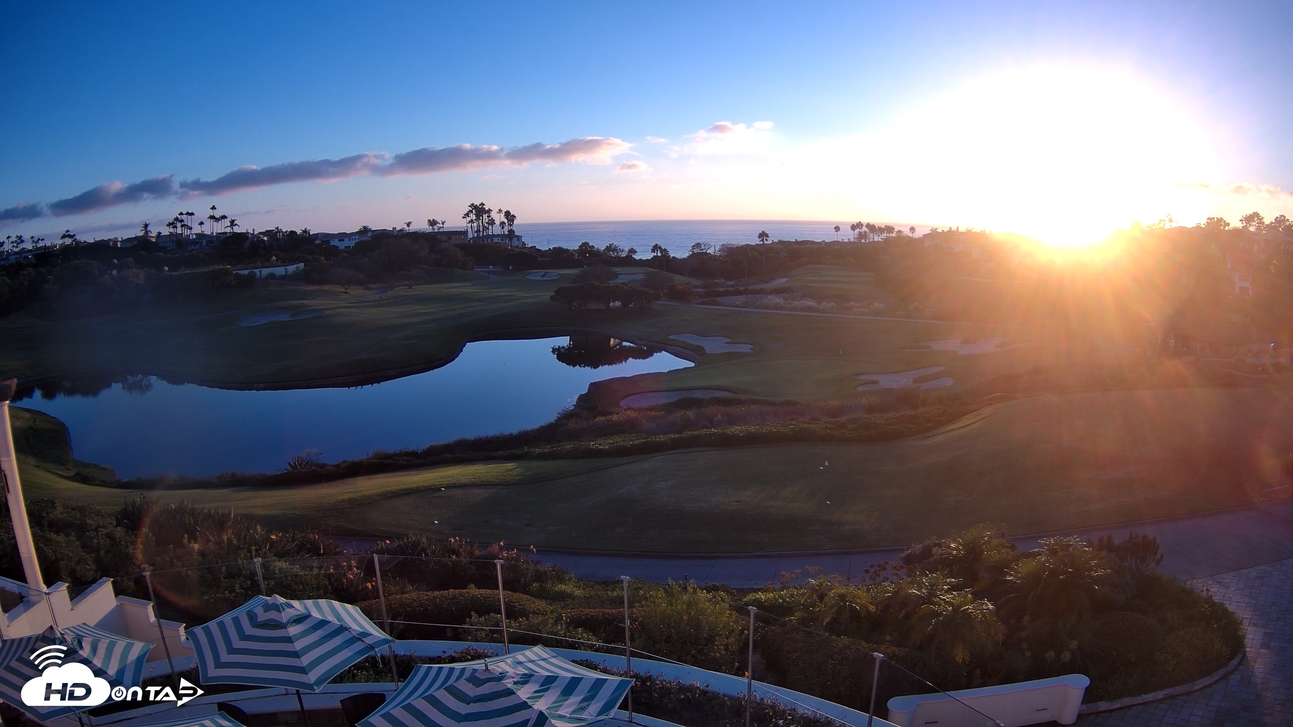 Snapshot of Monarch Beach Golf Links Live Webcam taken Sep 3, 2026, 6:59pm PDT