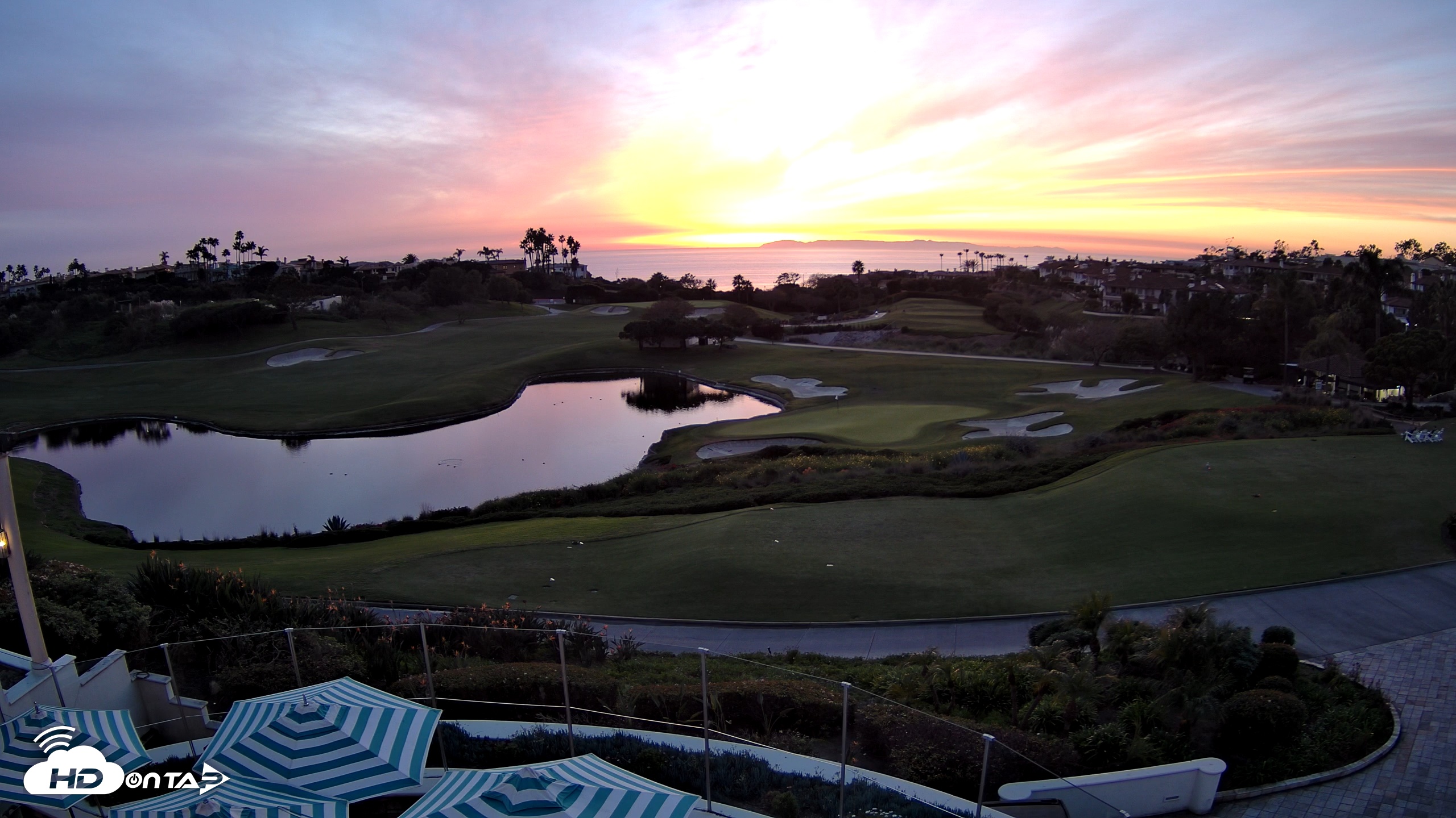 Snapshot of Monarch Beach Golf Links Live Webcam taken Jan 28, 2026, 5:25pm PST