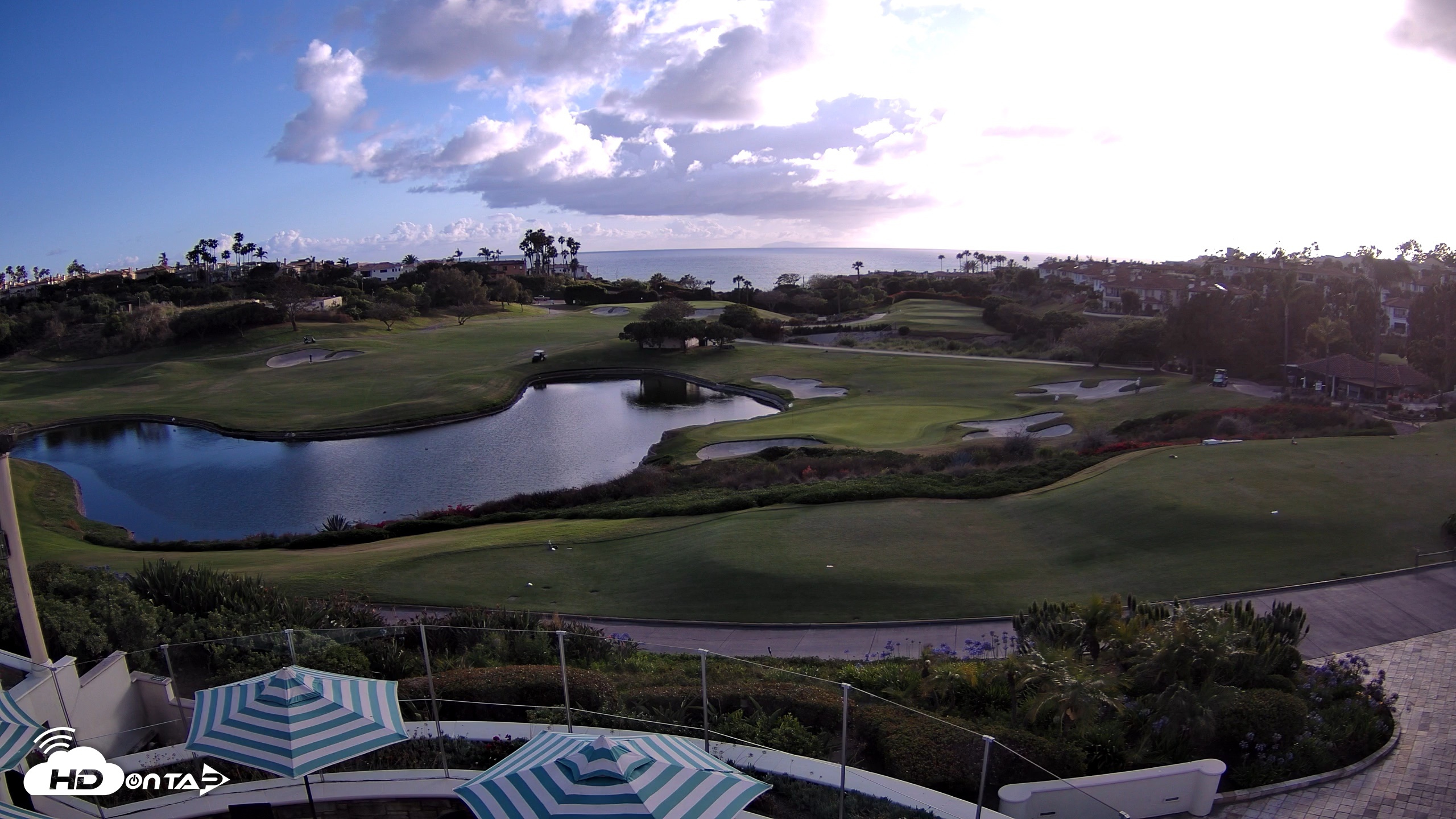 Snapshot of Monarch Beach Golf Links Live Webcam taken May 27, 2026, 6:43pm PDT
