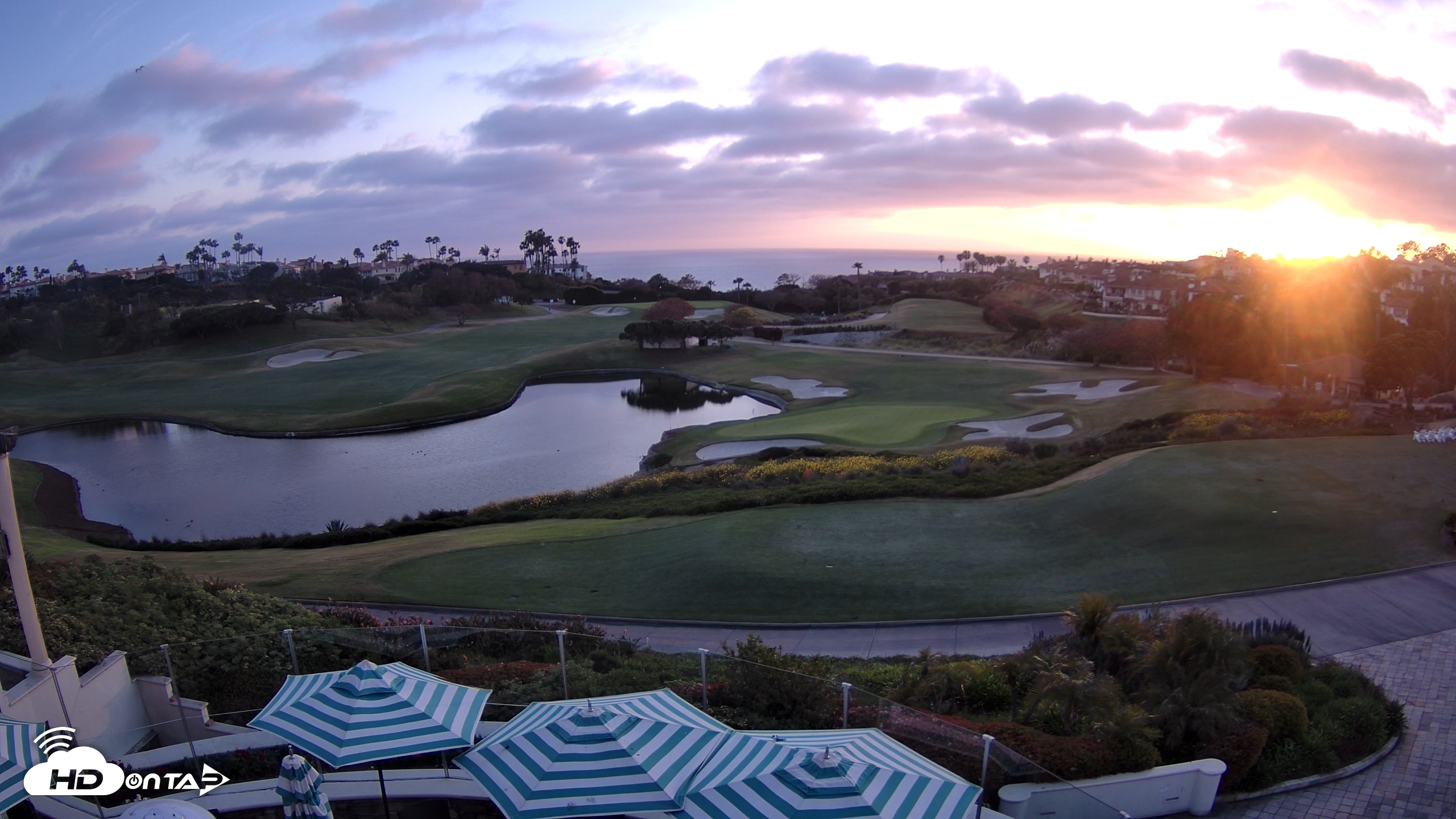 Snapshot of Monarch Beach Golf Links Live Webcam taken Apr 22, 2025, 7:13pm PDT