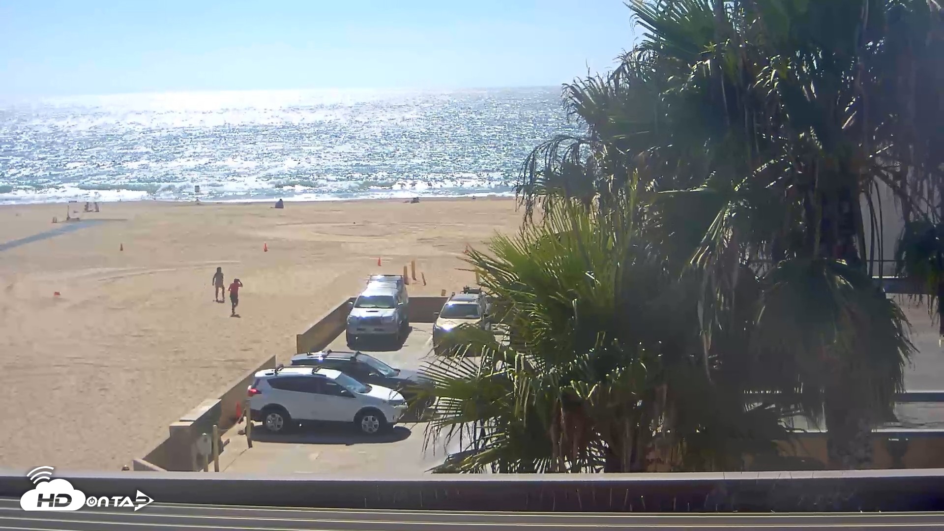 Snapshot of Hermosa Beach Pier South Live Webcam taken Sep 1, 2026, 3:24pm PDT